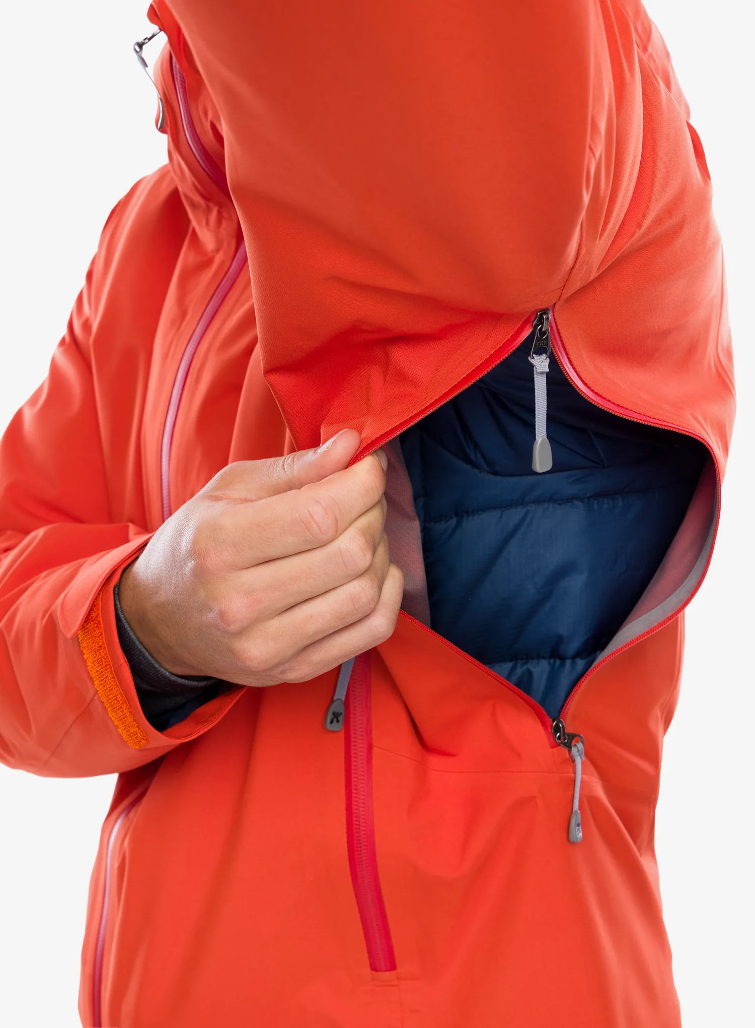 Kišna jakna Houdini Ride Jacket - en route red