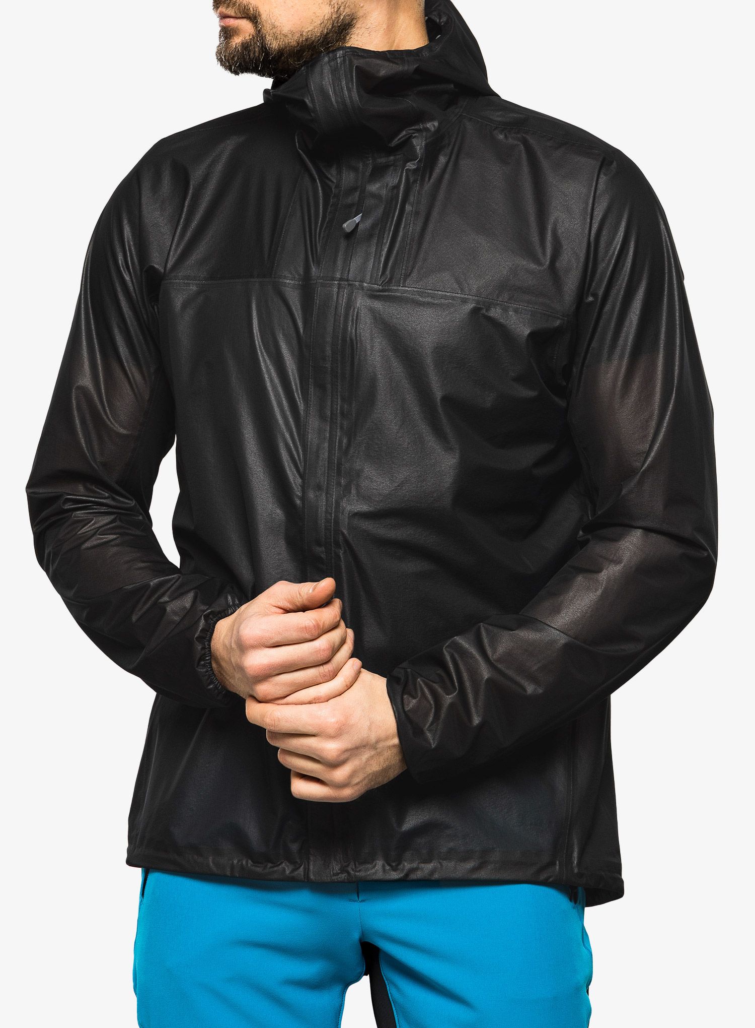 Kišna jakna Houdini The Orange Jacket  - true black