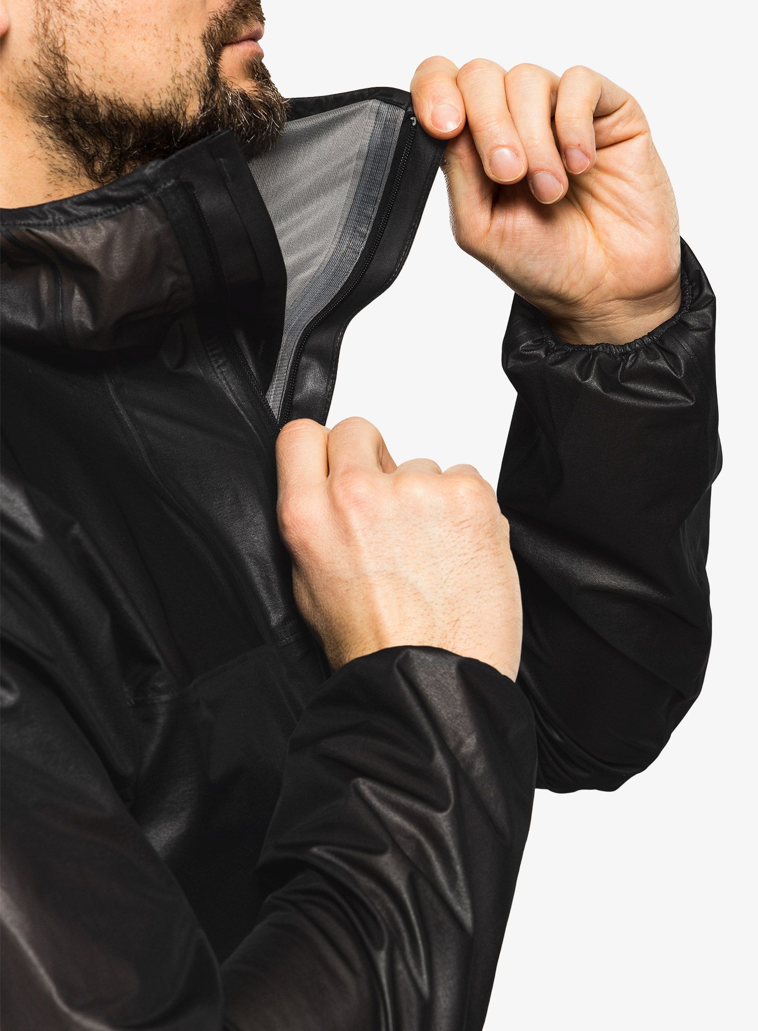 Kišna jakna Houdini The Orange Jacket  - true black