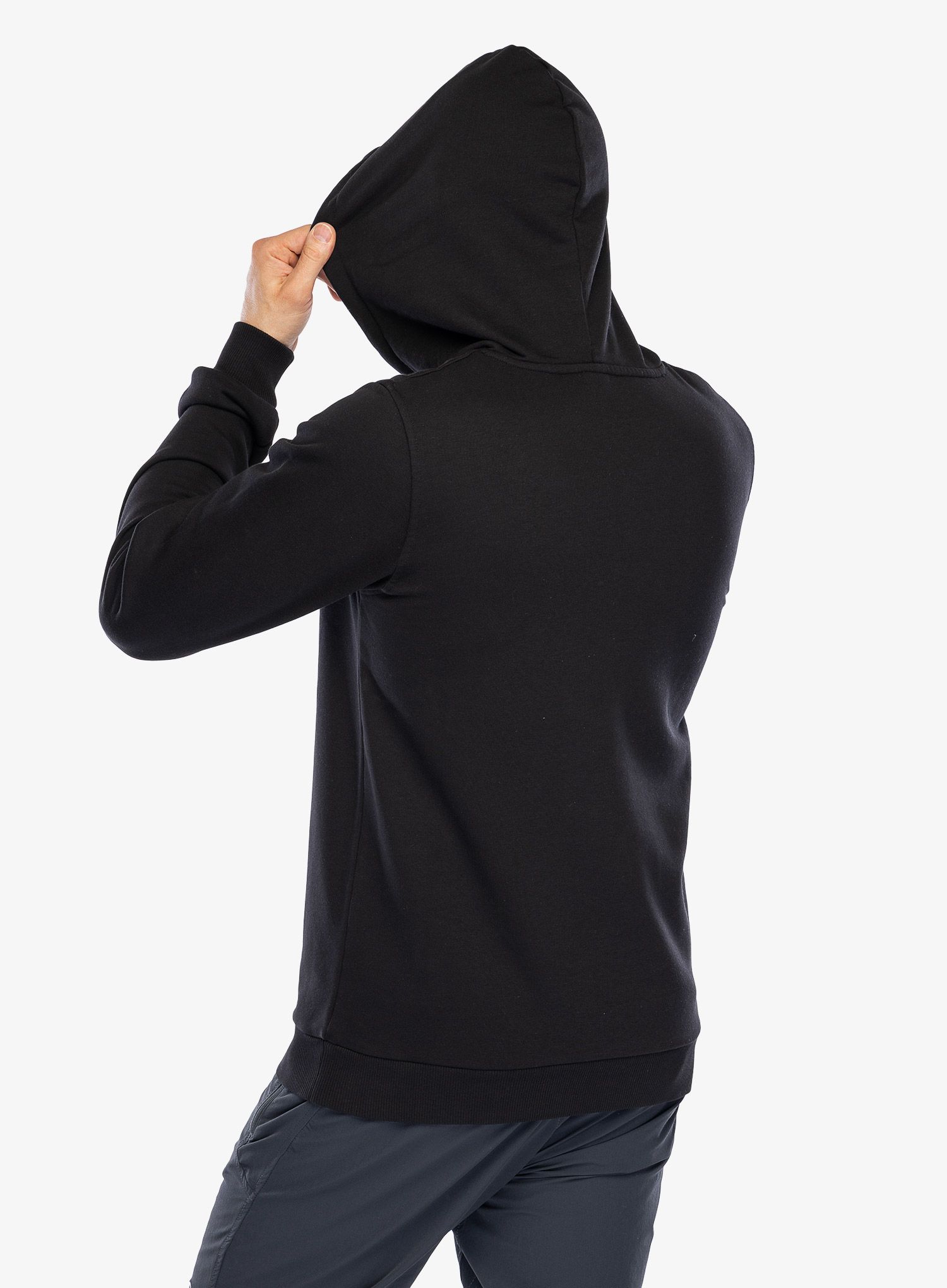 Majica s kapuljačom ION Logo - black