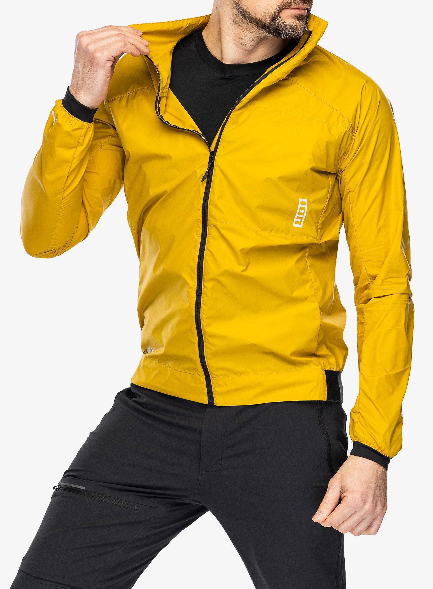 Biciklistička jakna ION Shelter Lite Jacket - dark/amber