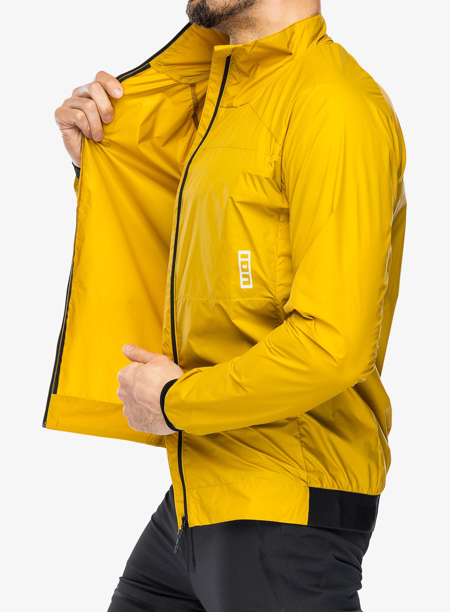 Biciklistička jakna ION Shelter Lite Jacket - dark/amber