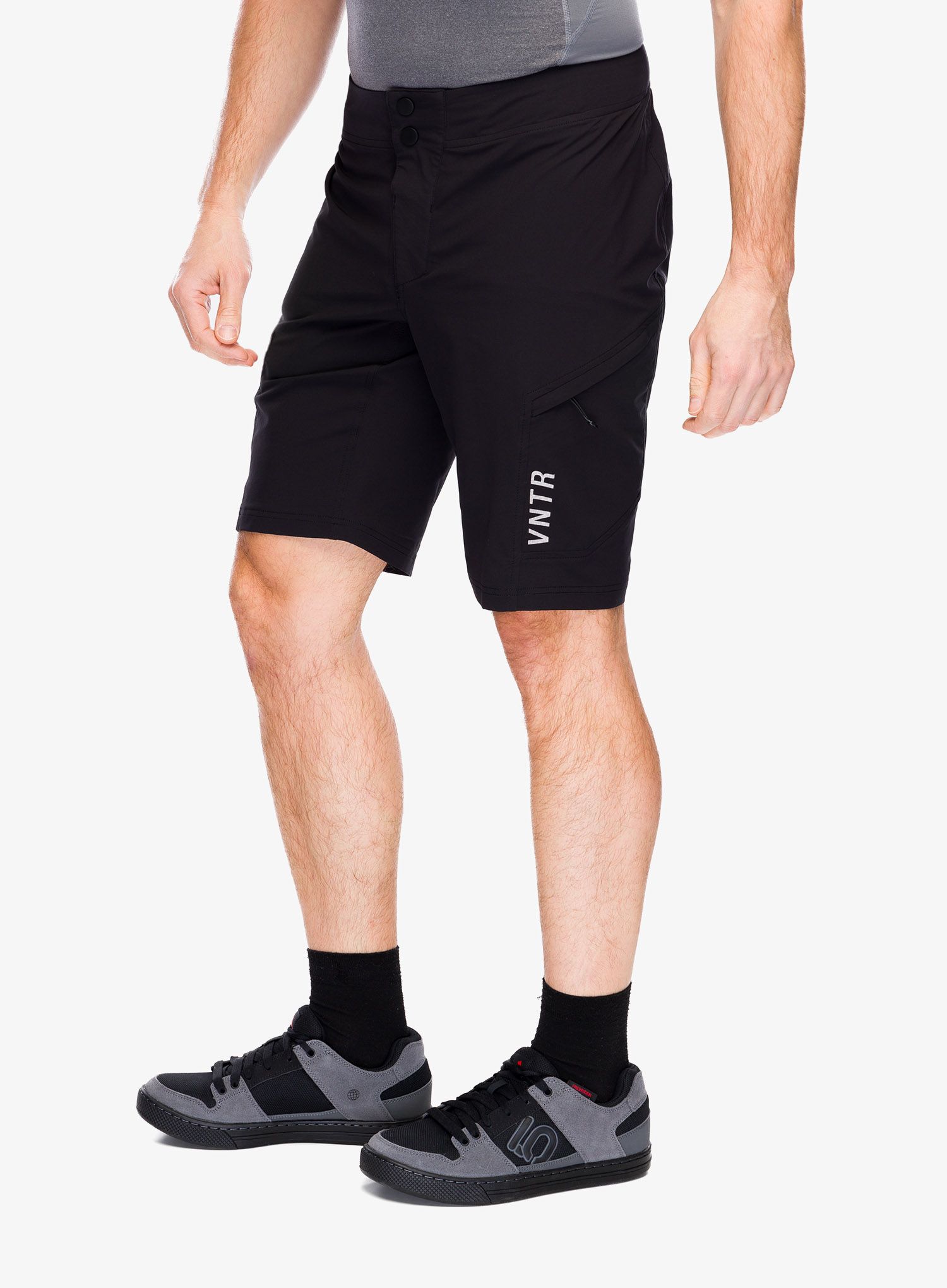 Biciklističke kratke hlače ION VNTR Amp - black