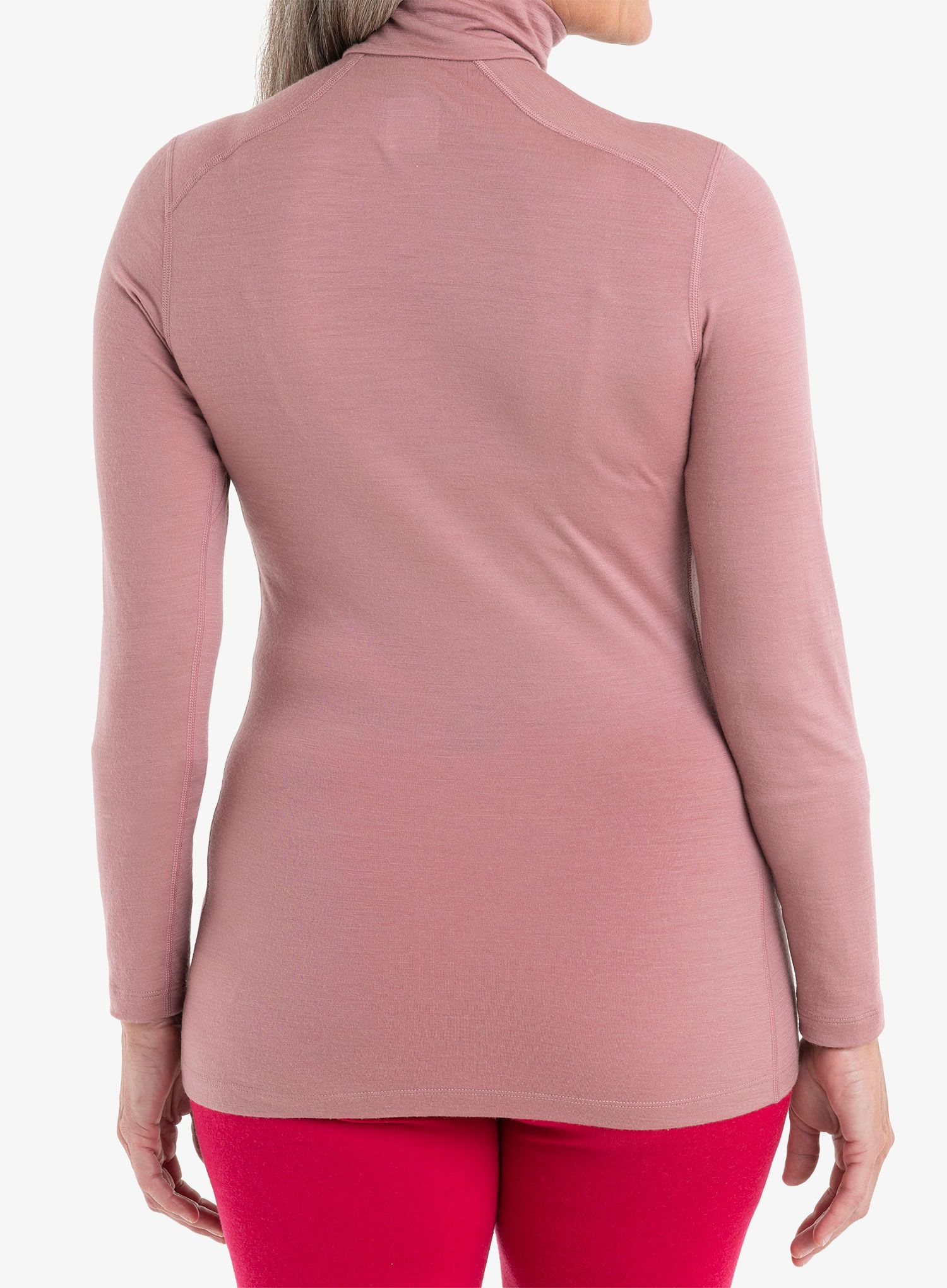 Ženska termoaktivna dukserica Icebreaker 200 Oasis L/S Half Zip - crystal