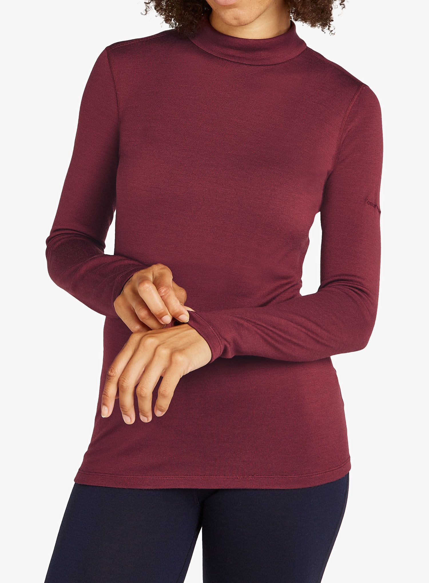 Ženska termoaktivna dukserica Icebreaker 260 Tech LS Turtleneck