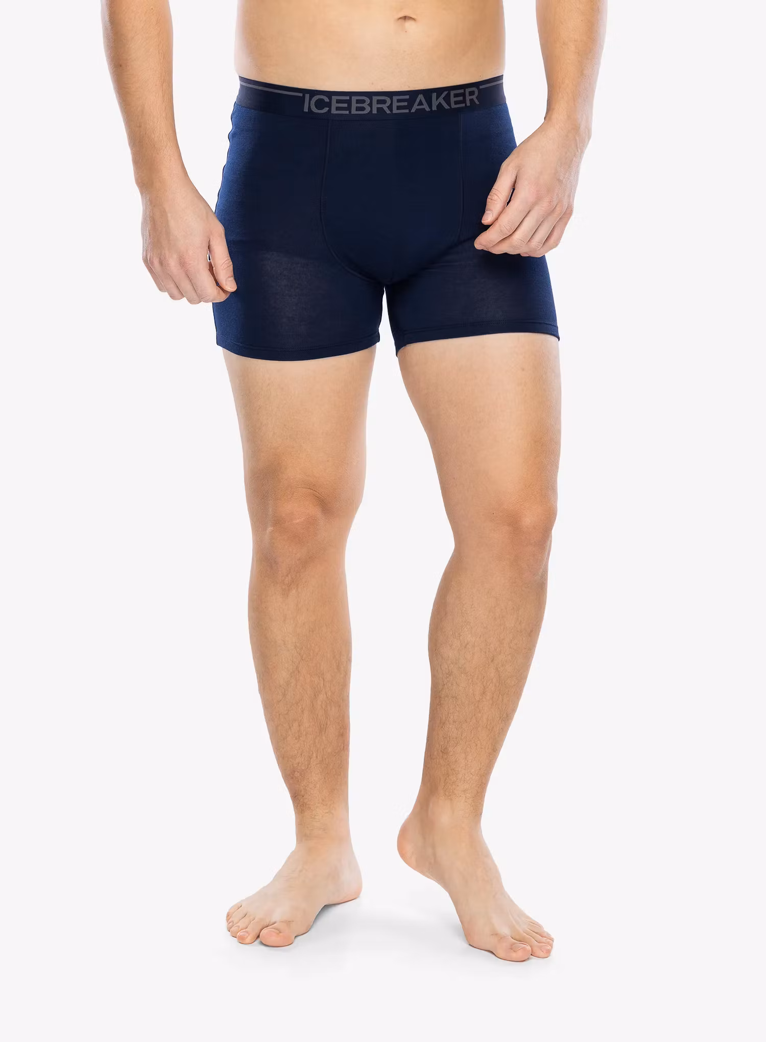 Termoaktivne bokserice Icebreaker Anatomica Boxers - midnight navy