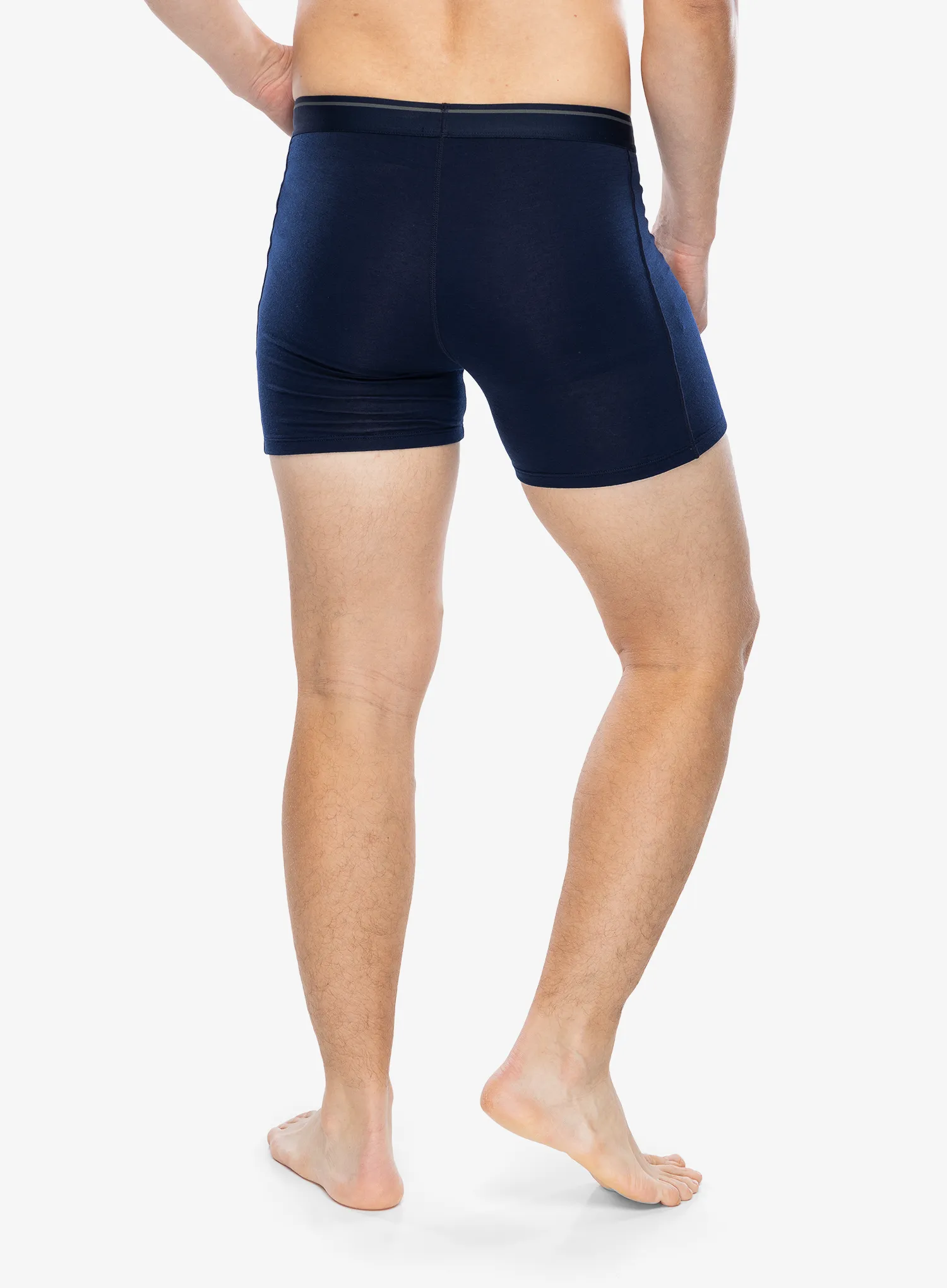 Termoaktivne bokserice Icebreaker Anatomica Boxers - midnight navy