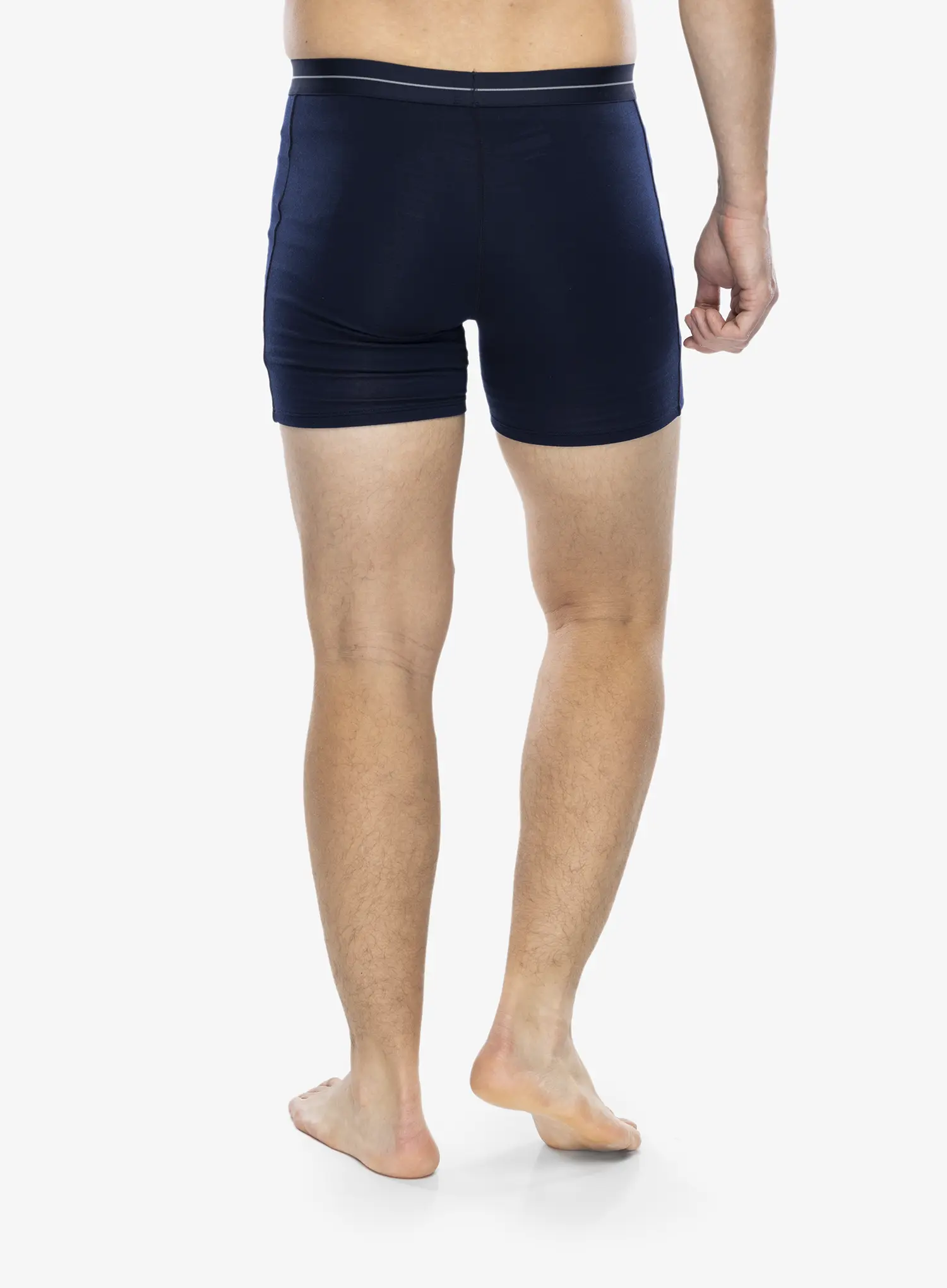 Termoaktivne bokserice Icebreaker Anatomica Boxers wFly - midnight navy