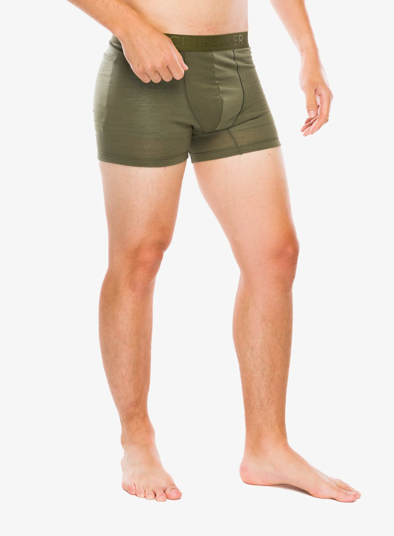 Termoaktivne bokserice Icebreaker Anatomica Cool-Lite Boxers - loden