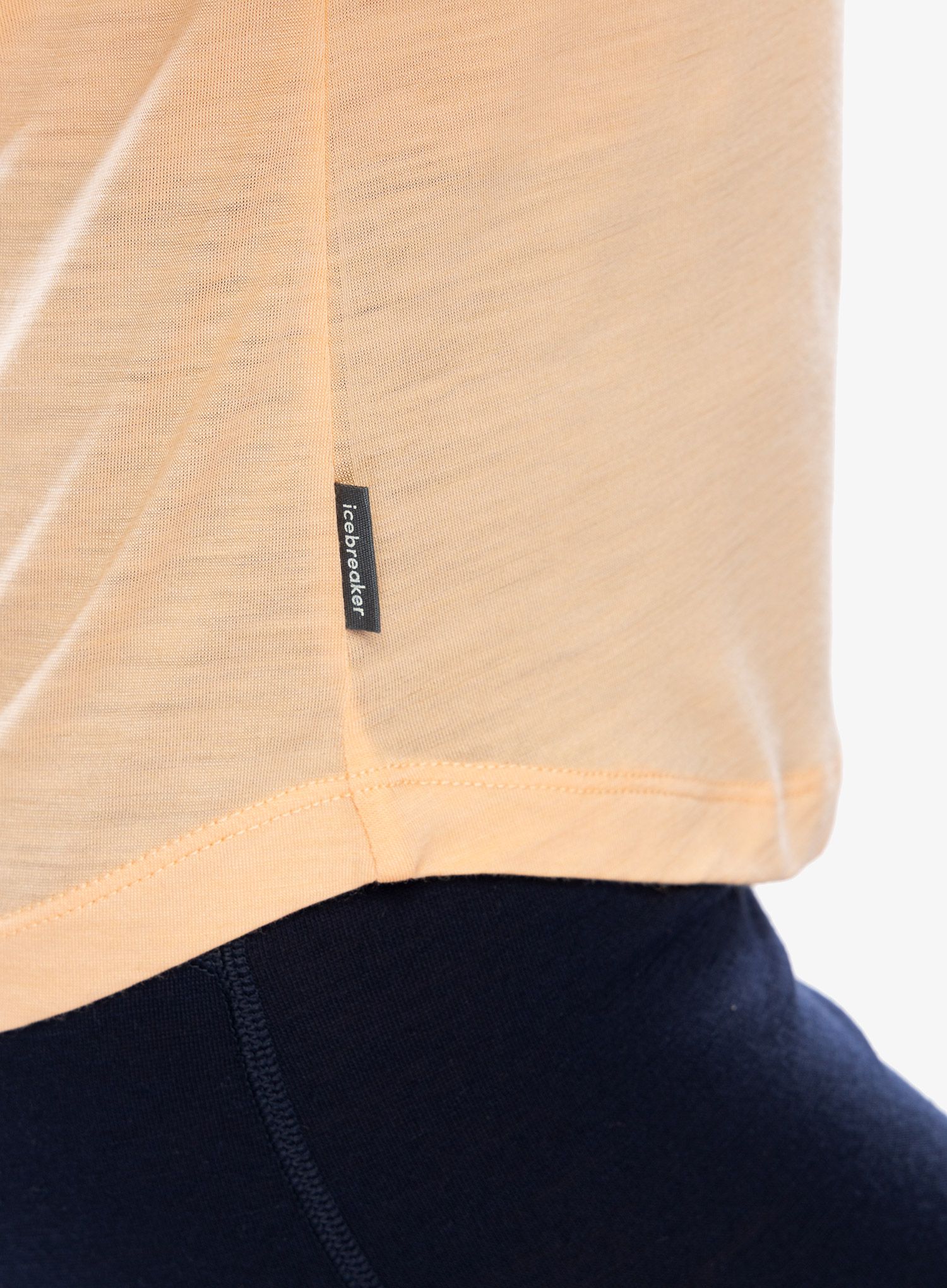 Ženska bluza dugih rukava Icebreaker Merino 125 Cool-Lite Sphere III LS Tee - sunstone