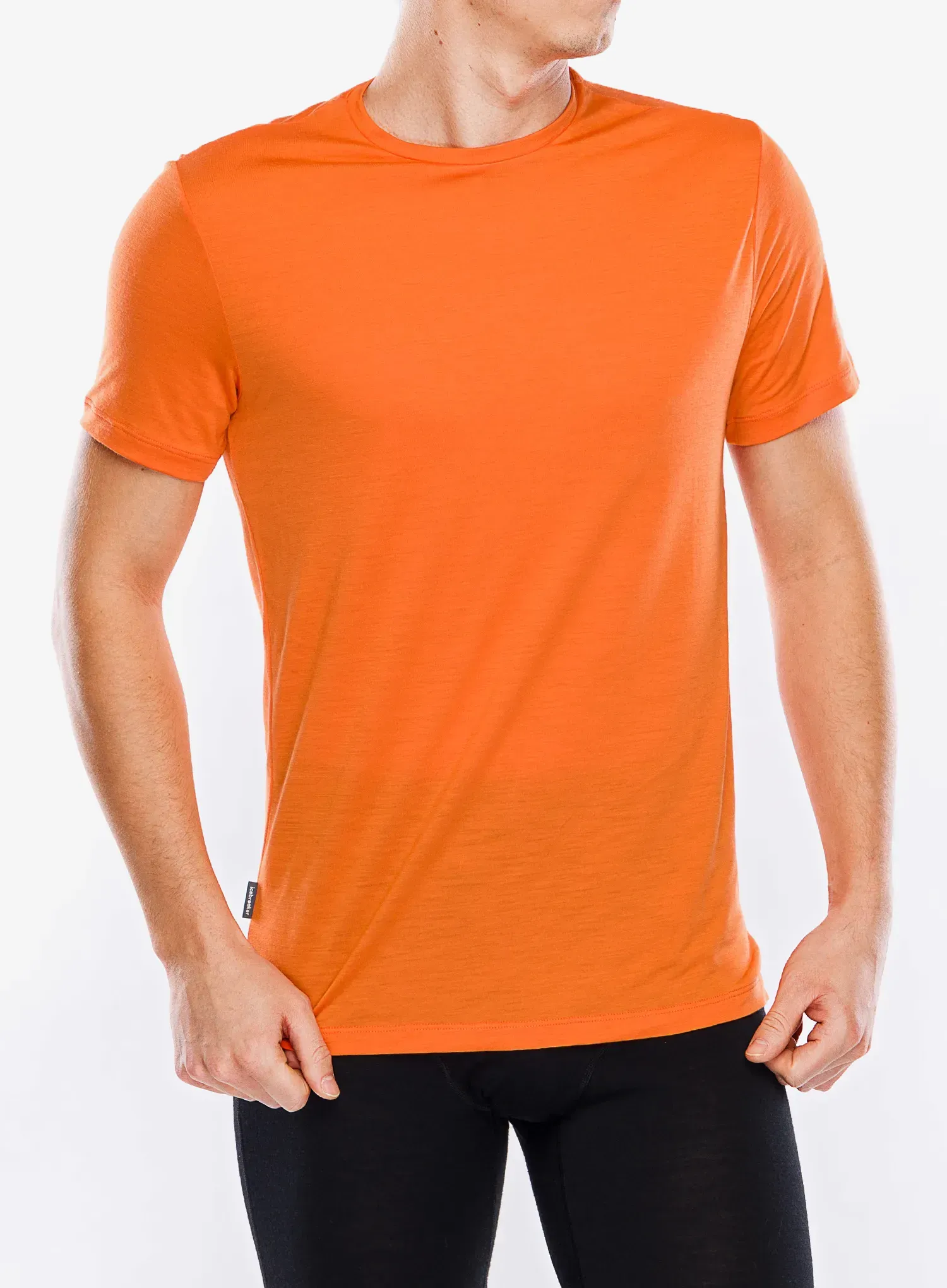 Merino majica Icebreaker Merino 125 Cool-Lite Sphere III SS Tee - blaze