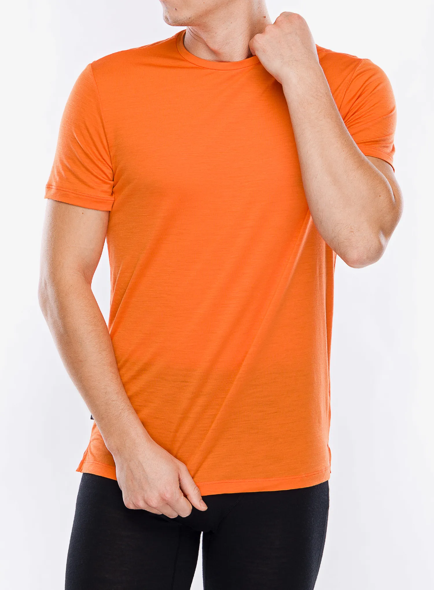 Merino majica Icebreaker Merino 125 Cool-Lite Sphere III SS Tee - blaze
