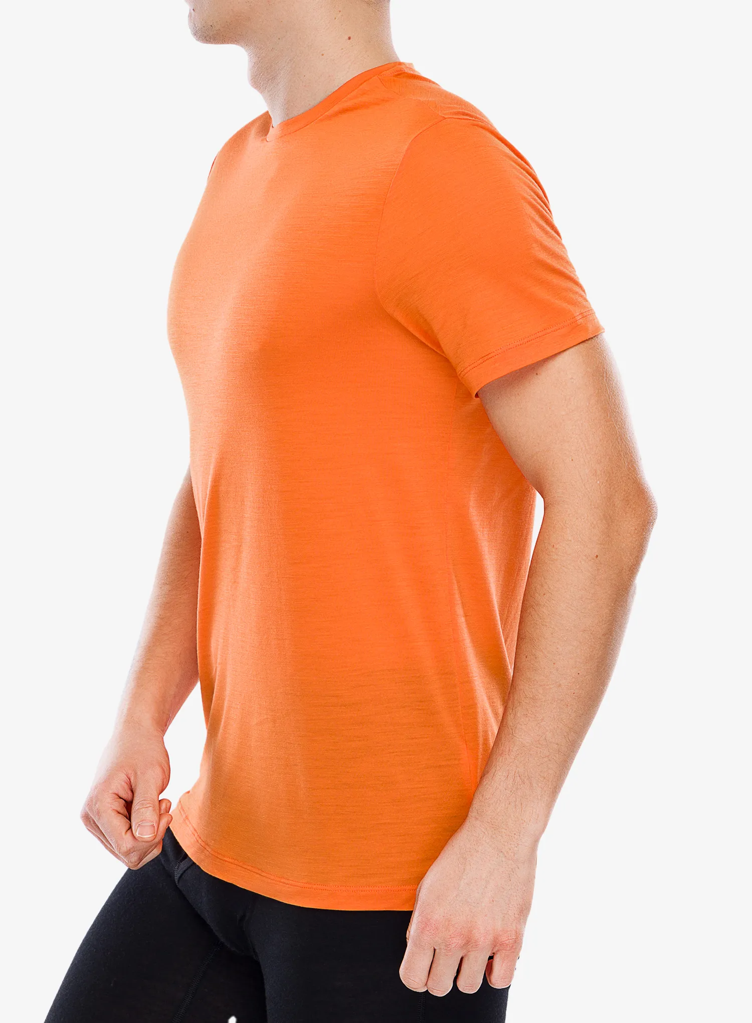 Merino majica Icebreaker Merino 125 Cool-Lite Sphere III SS Tee - blaze