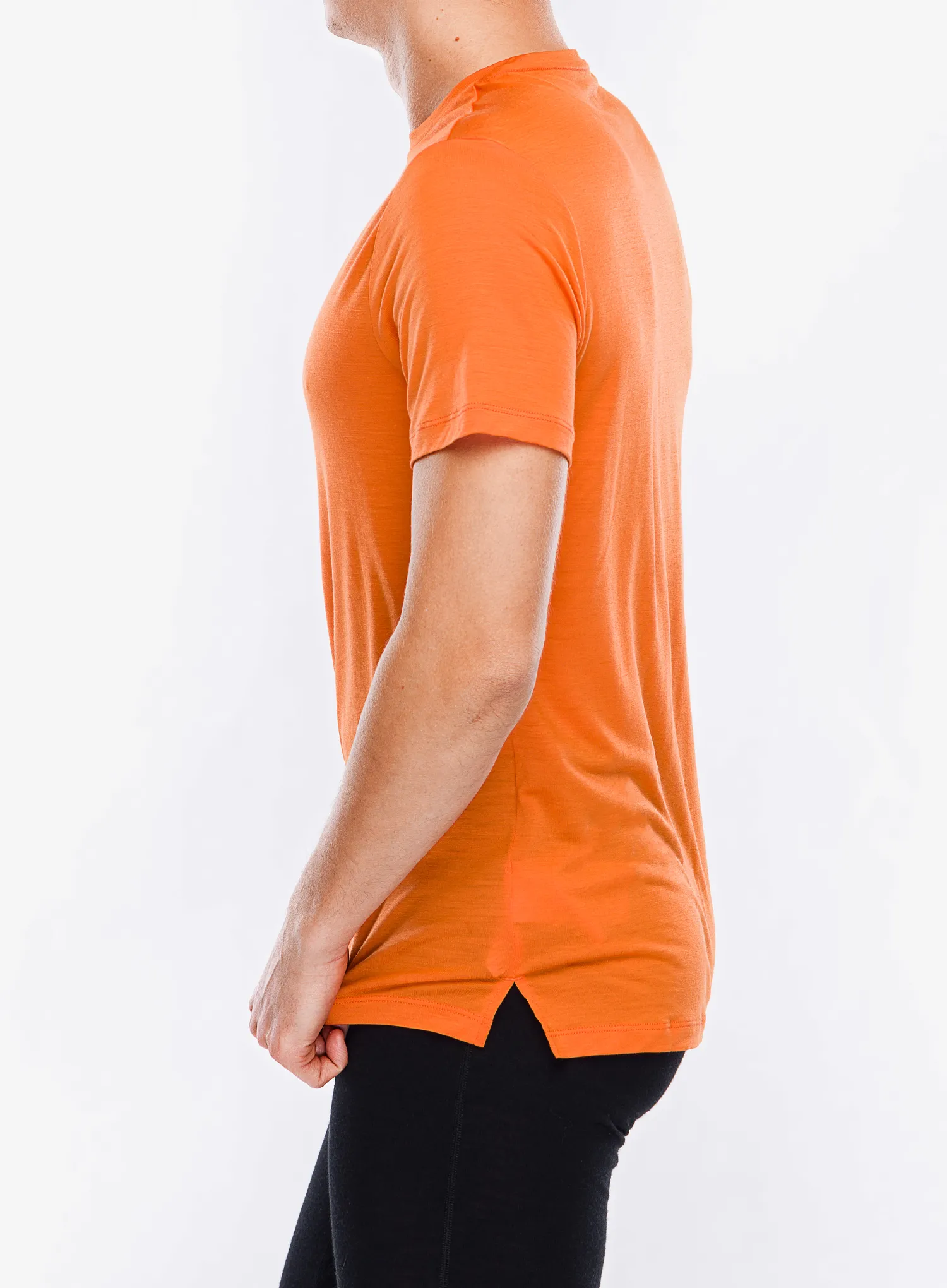 Merino majica Icebreaker Merino 125 Cool-Lite Sphere III SS Tee - blaze