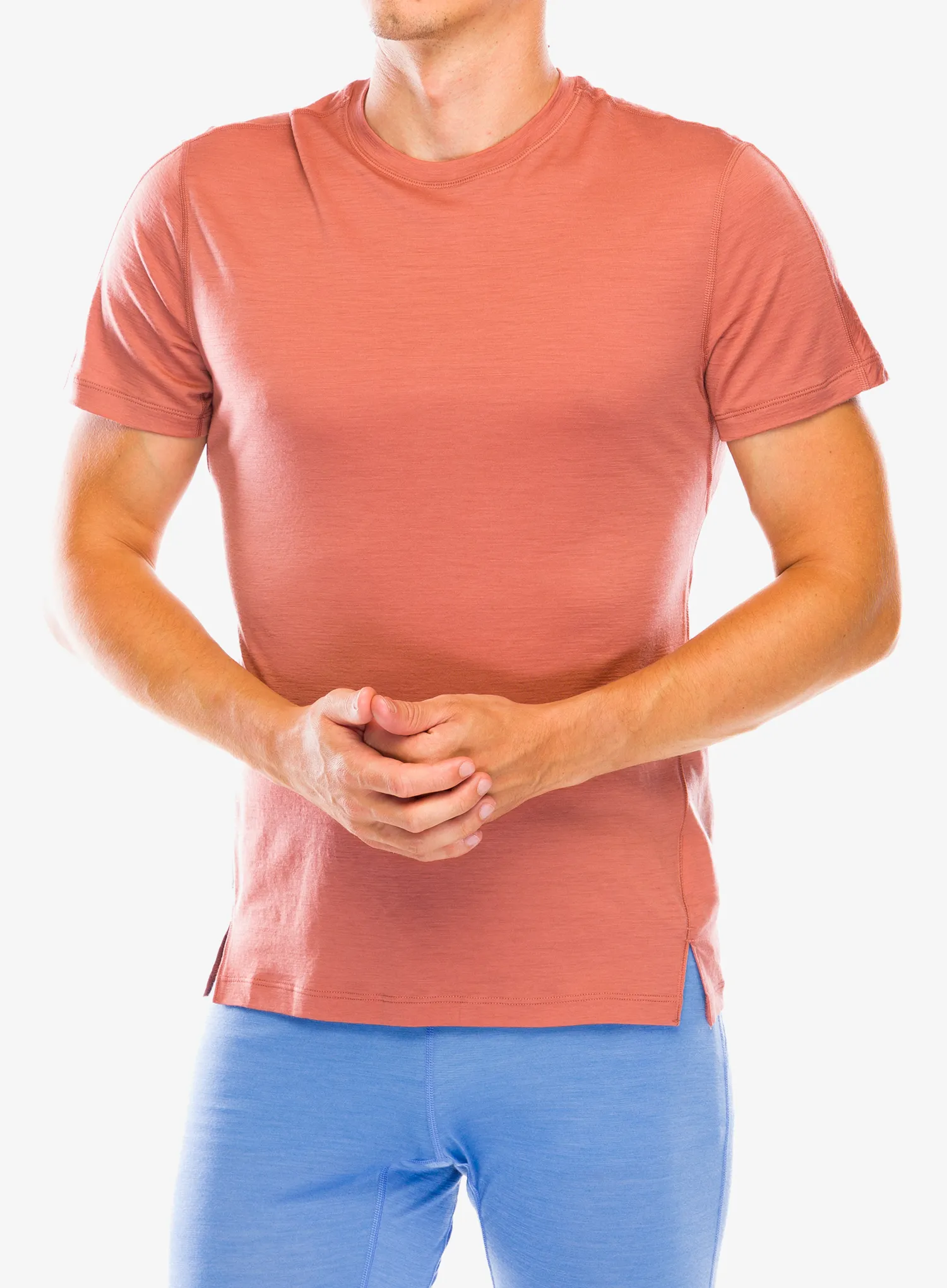 Merino majica Icebreaker Merino 150 Ace SS Tee - cedar wood