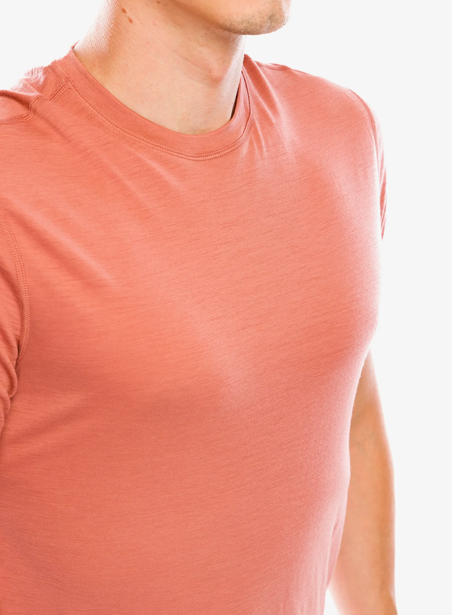 Merino majica Icebreaker Merino 150 Ace SS Tee - cedar wood