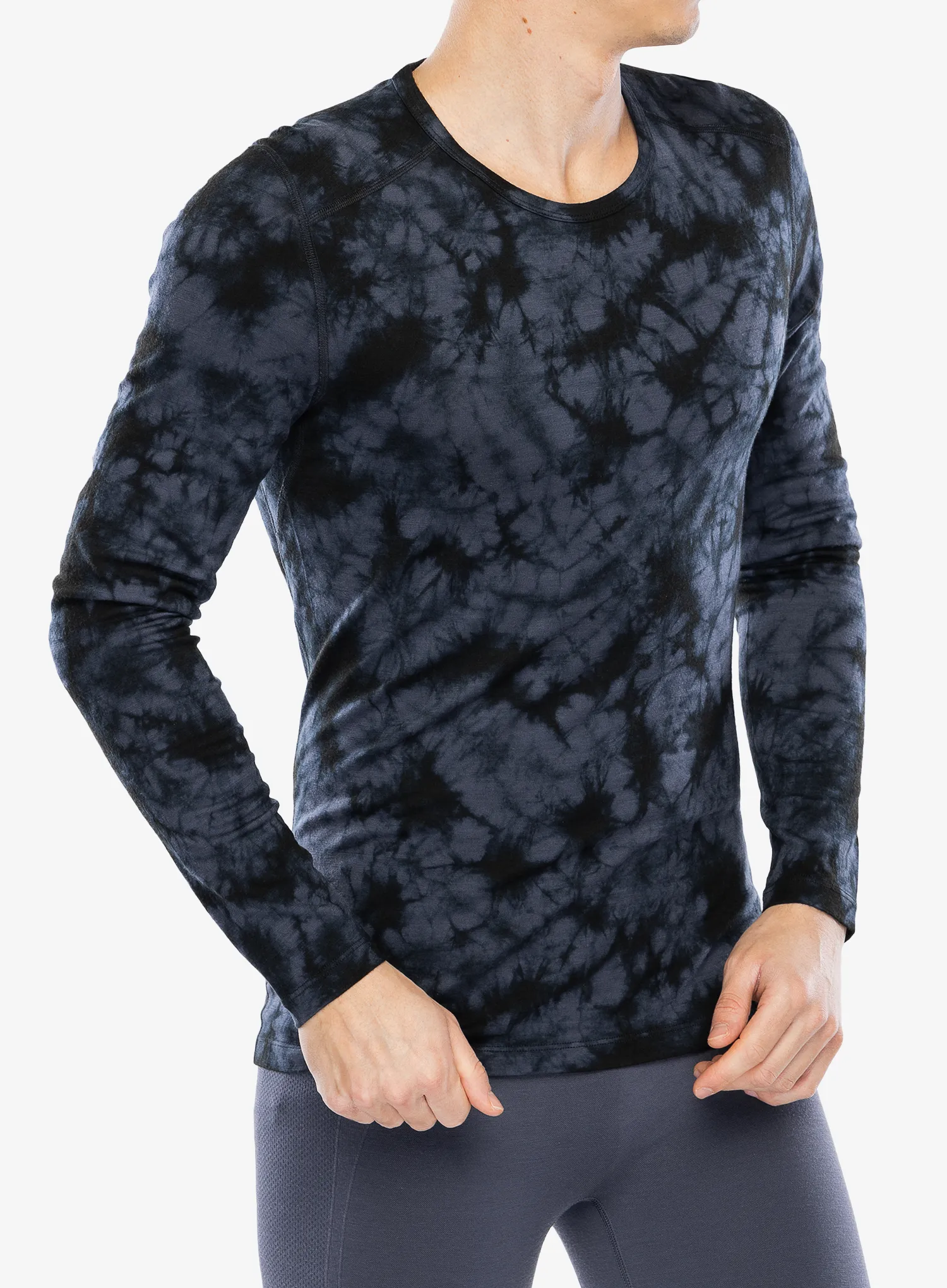 Termoaktivna dukserica Icebreaker Merino 200 Oasis LS Crewe Cloud Dye