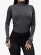 Ženska dukserica Icebreaker Merino 200 ZoneKnit LS Half Zip - jet hthr/blk/metro