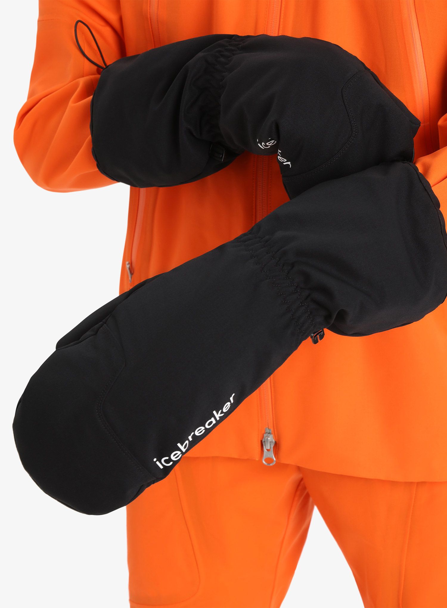 Rukavice Icebreaker Merino Loft Mittens - black/enamel