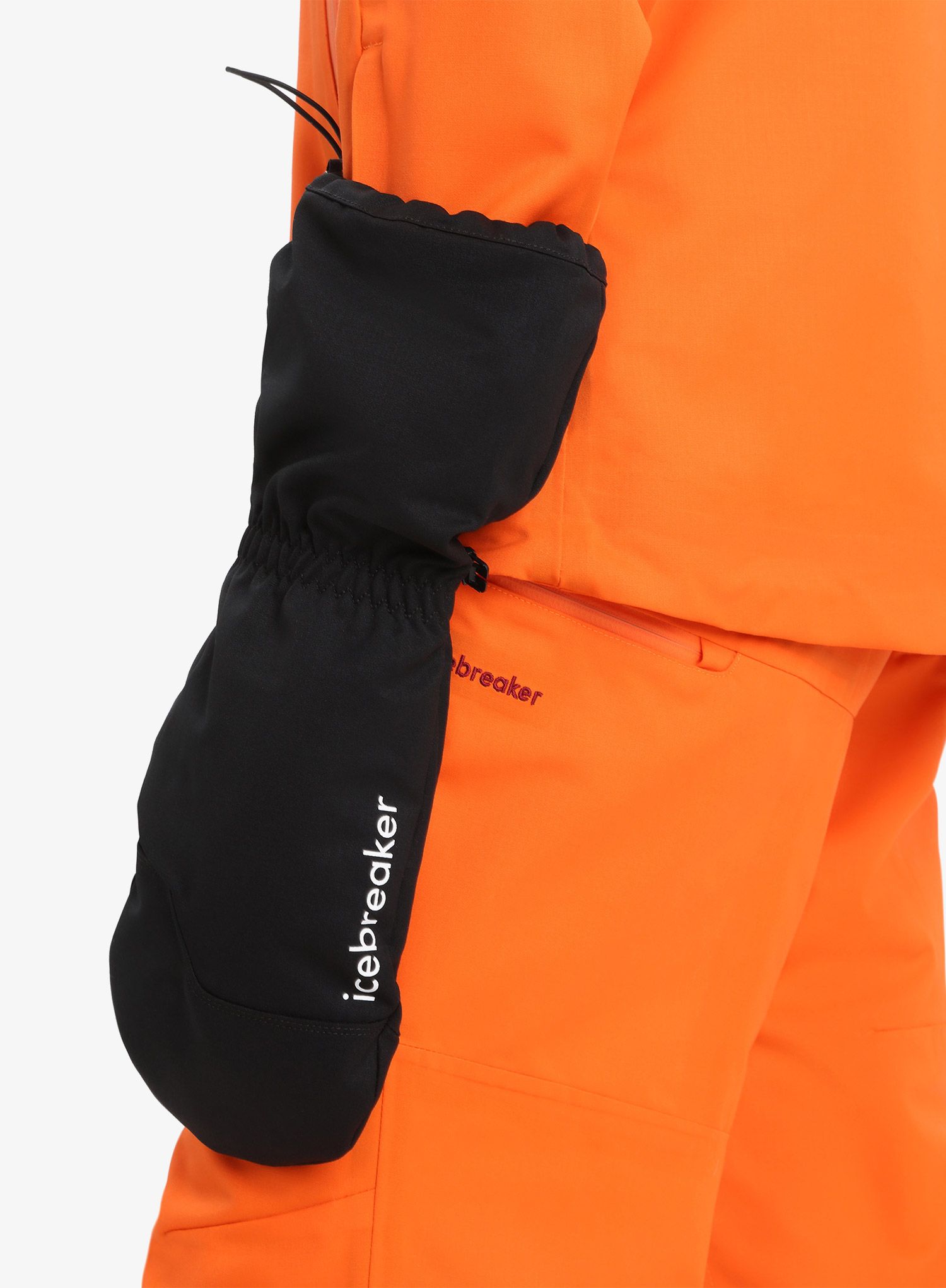 Rukavice Icebreaker Merino Loft Mittens - black/enamel