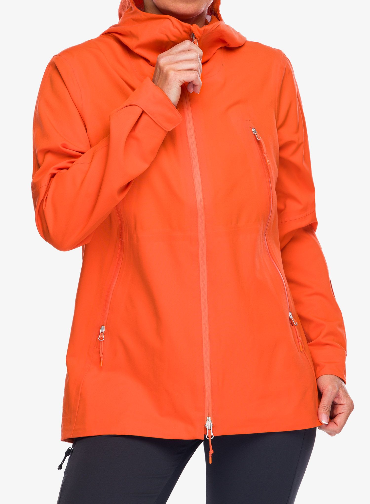 Ženska softshell jakna Icebreaker Shell+ Hooded Jacket - flash