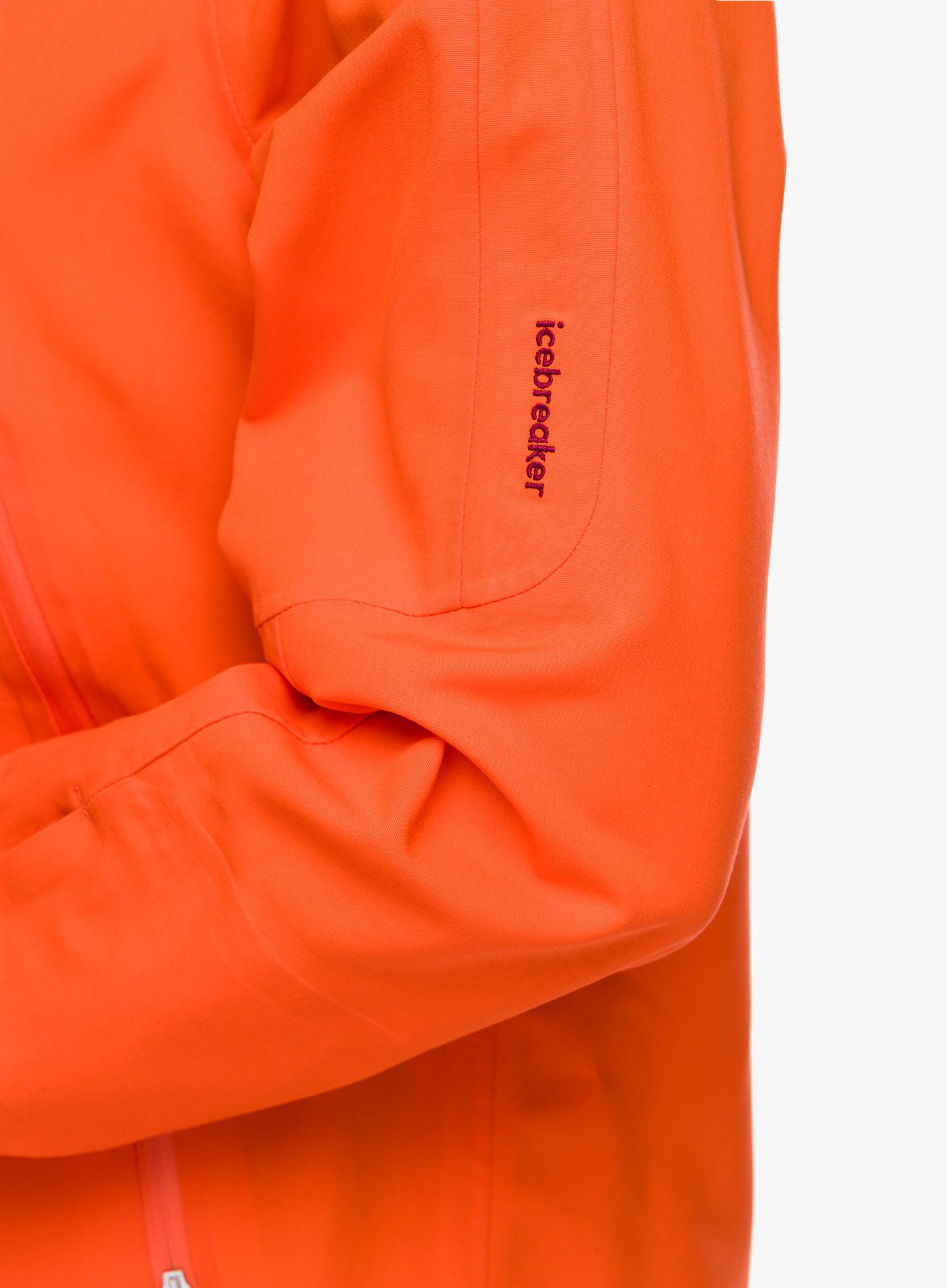 Ženska softshell jakna Icebreaker Shell+ Hooded Jacket - flash