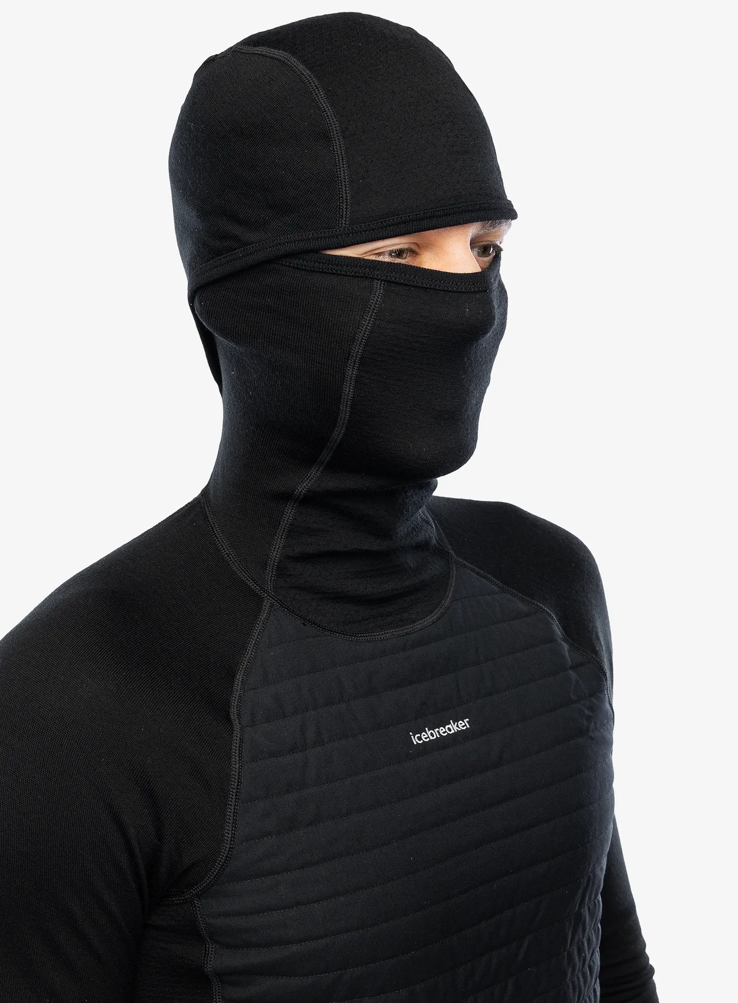 Termoaktivna dukserica Icebreaker ZoneKnit Insulated LS Hoodie - black