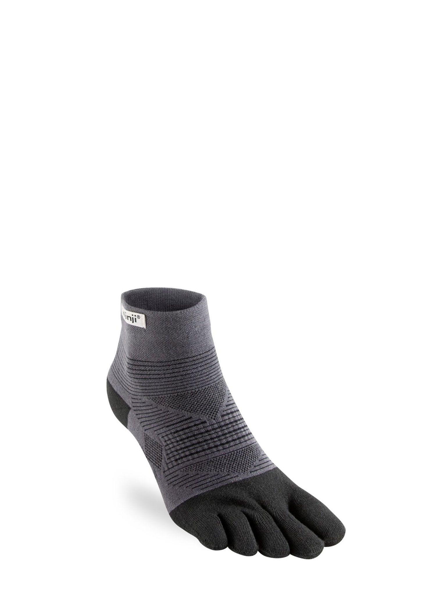 Čarape za trčanje Injinji Run Lightweight Mini-Crew 2 - black