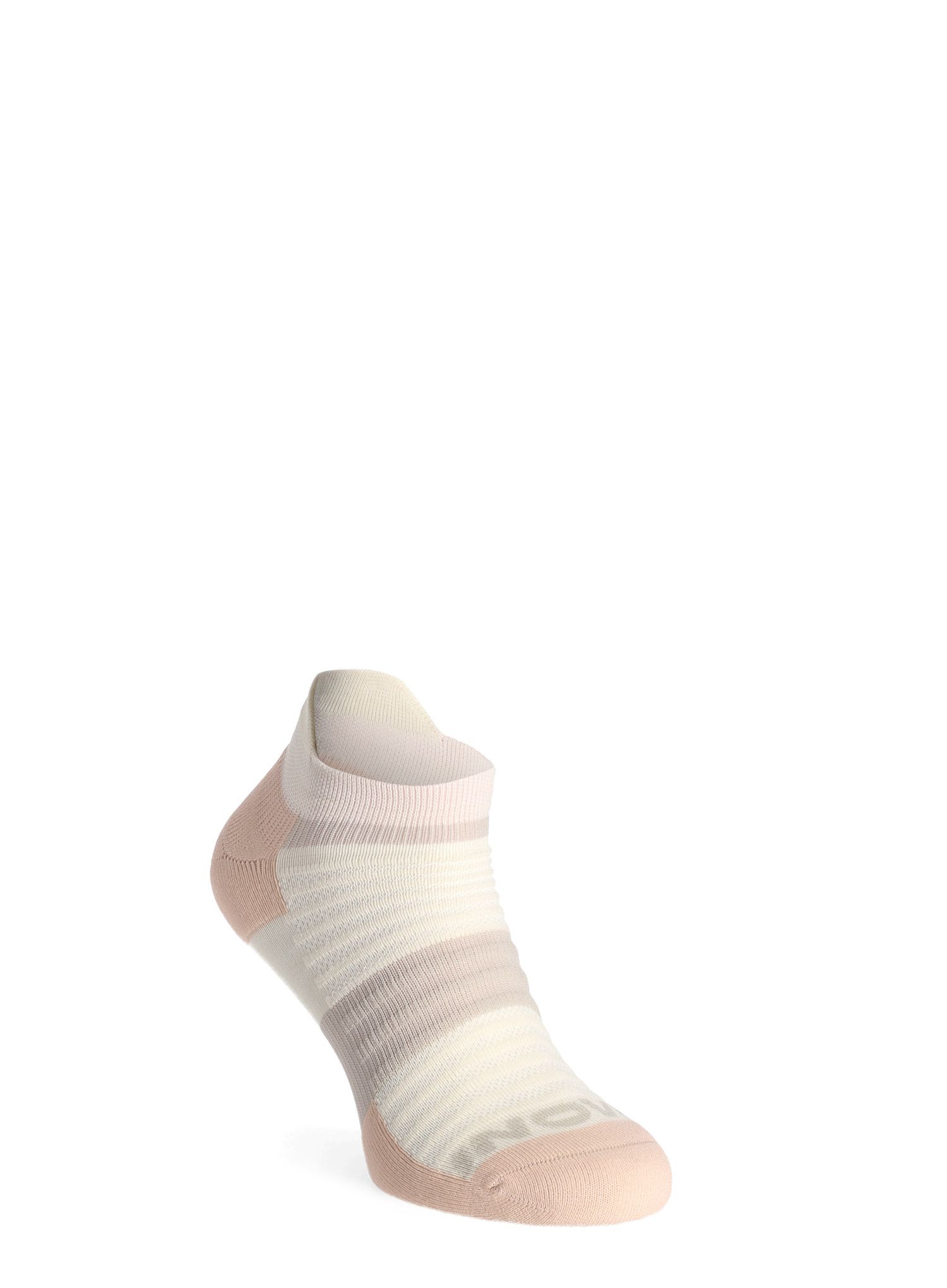 Ženske čarape za trčanje Inov-8 Active Low - ivory/rose