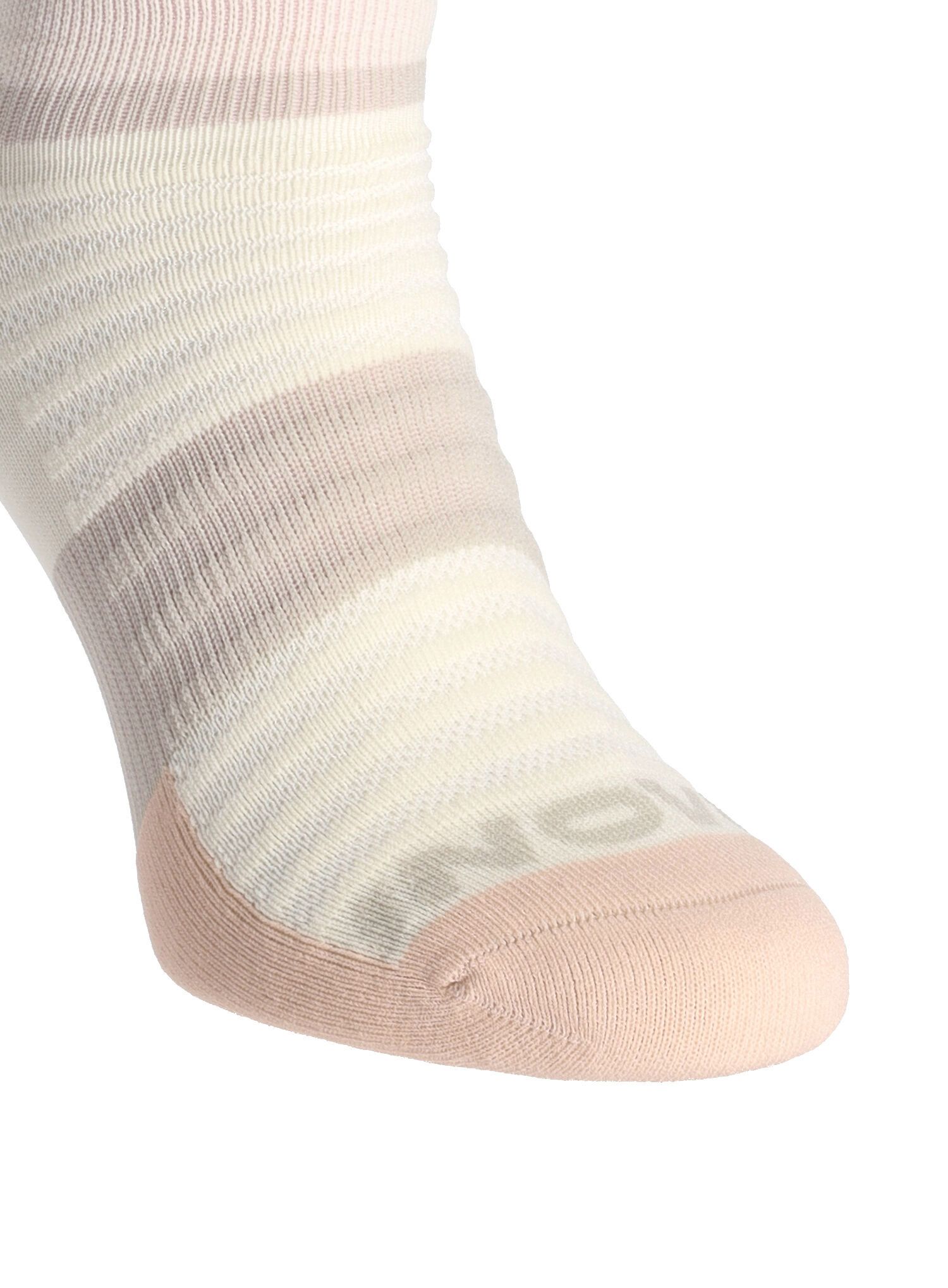 Ženske čarape za trčanje Inov-8 Active Low - ivory/rose