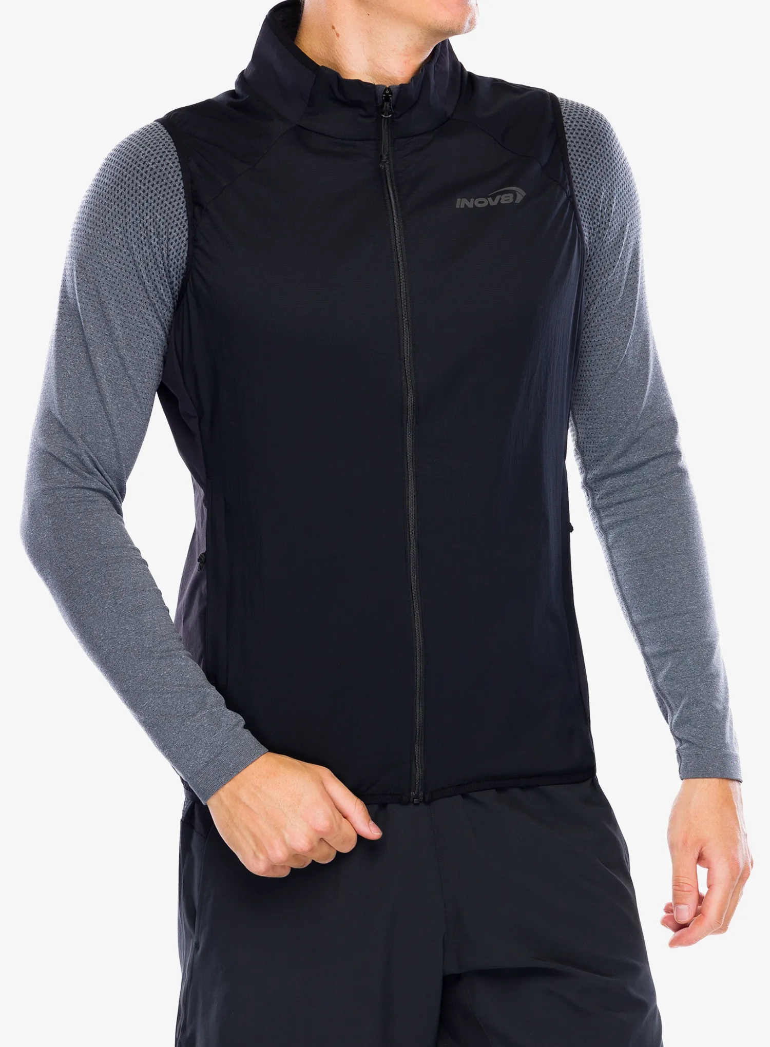 Prsluk Inov-8 Performance Hybrid Gilet - black