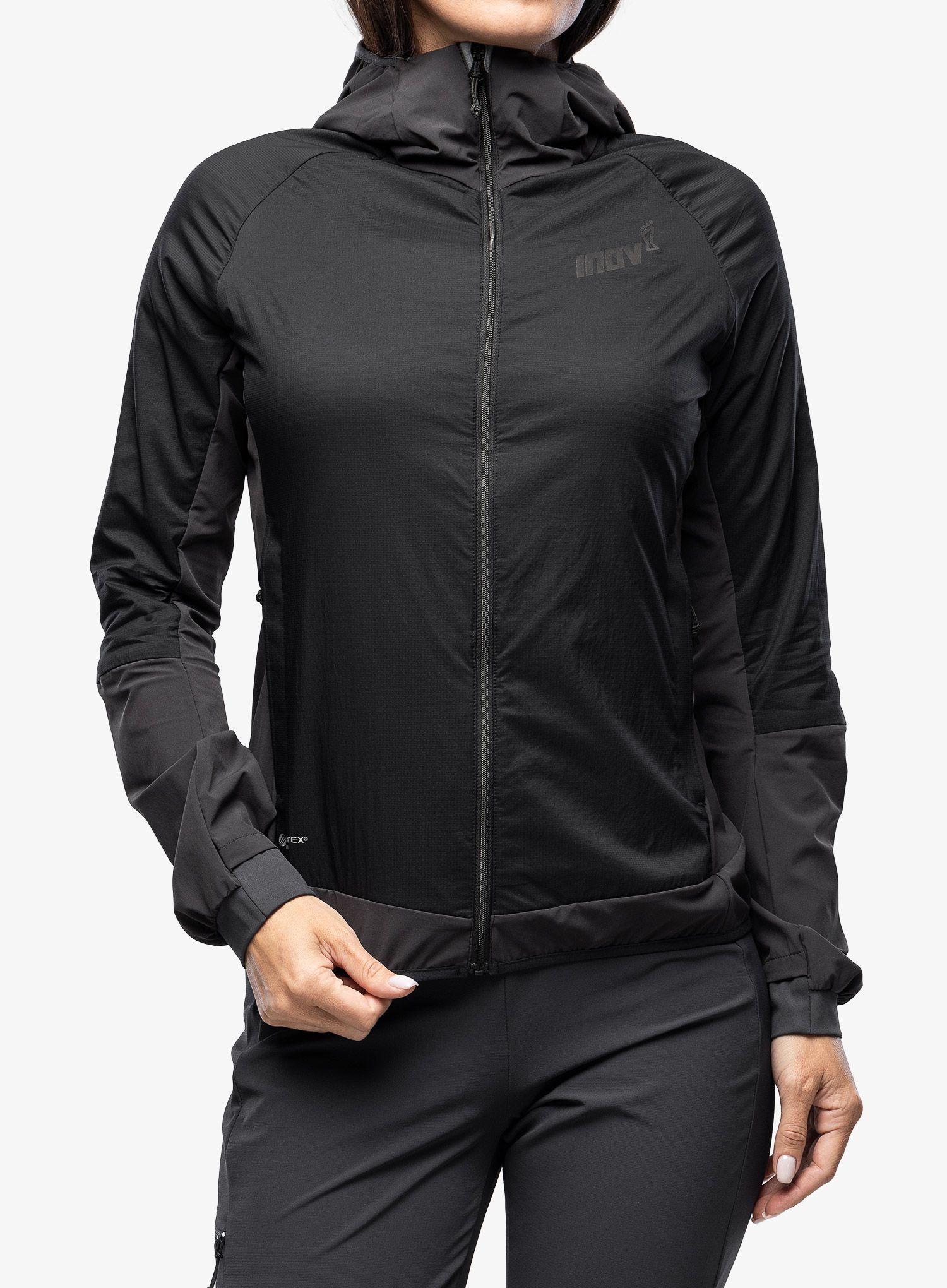 Ženska jakna Inov-8 Performance Hybrid Jacket - blck/graphite
