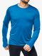 Dukserica za trčanje Inov-8 Performance Long Sleeve - blue/navy