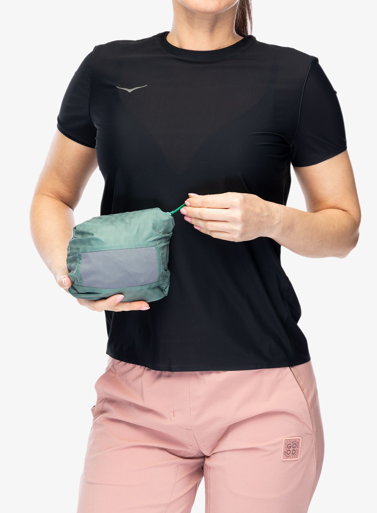 Ženska jakna za trčanje Inov-8 Stormshell FZ V2 - aqua