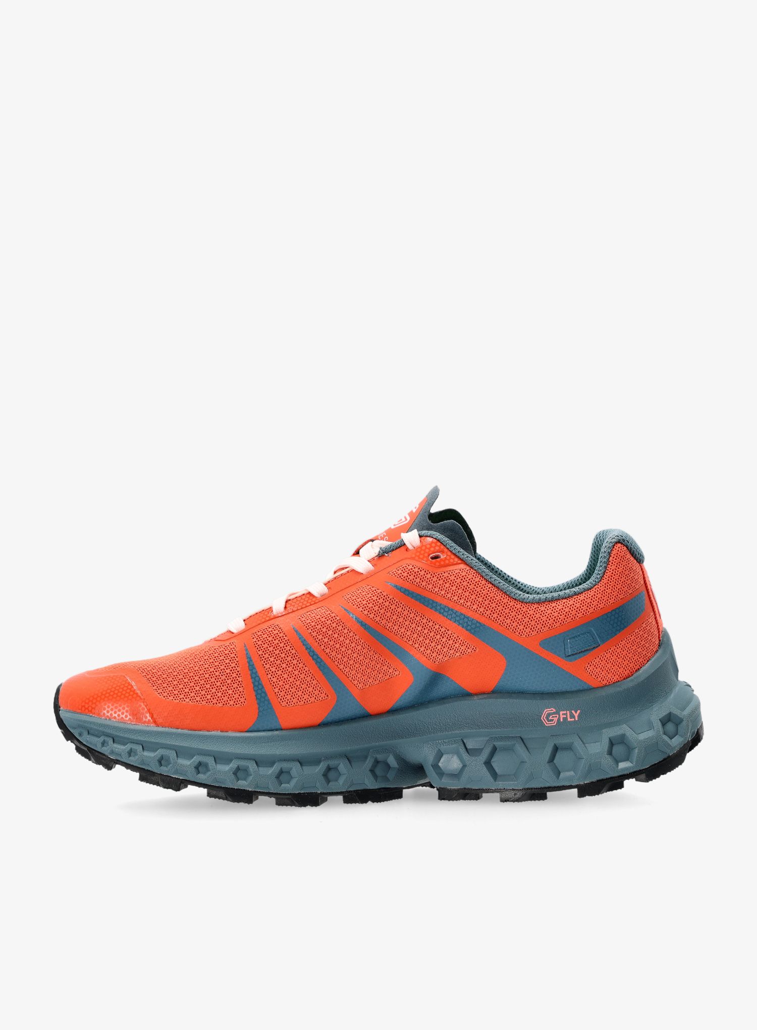 Ženske trail tenisice Inov-8 TrailFly Ultra G 300 Max - coral/graphite