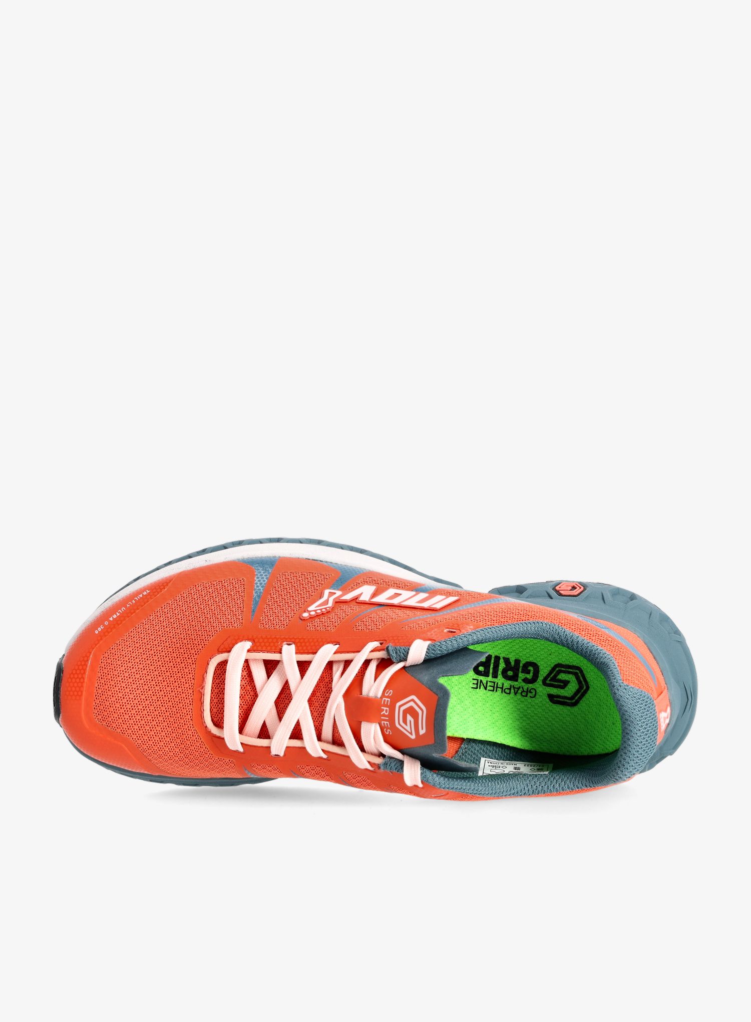 Ženske trail tenisice Inov-8 TrailFly Ultra G 300 Max - coral/graphite