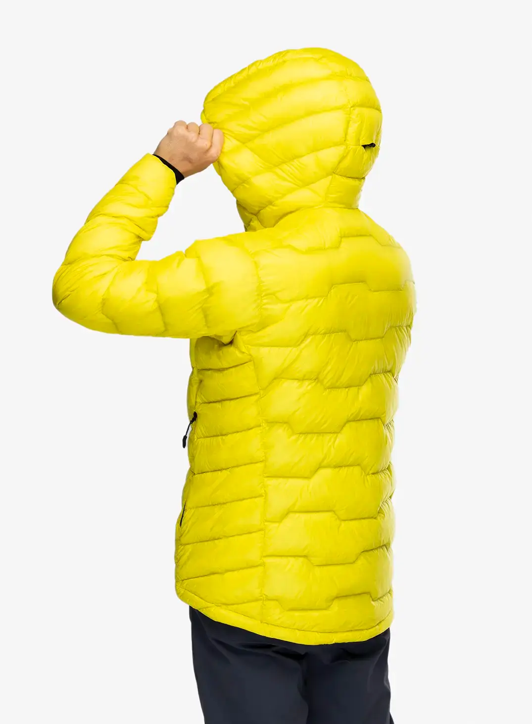Pernata jakna Jack Wolfskin Alpspitze Down Hoody - firefly