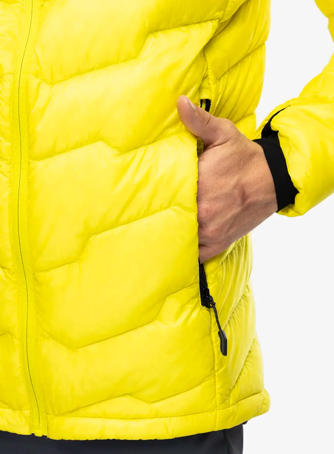 Pernata jakna Jack Wolfskin Alpspitze Down Hoody - firefly
