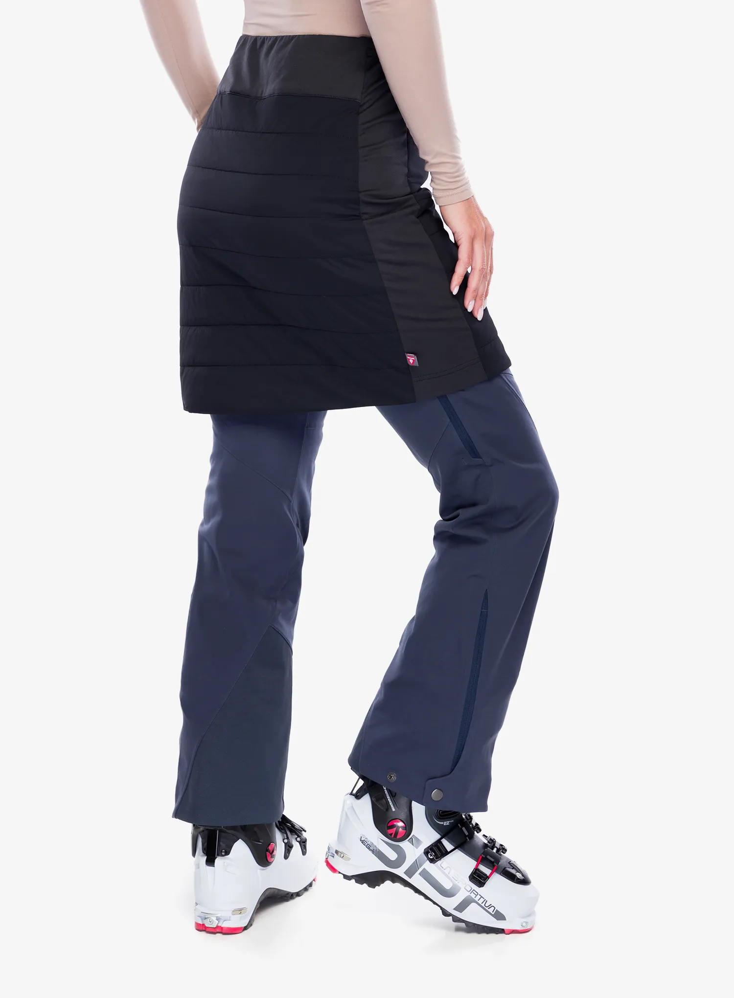 Suknja s postavom Jack Wolfskin Alpspitze Ins Skirt - black