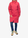 Ženski perjani kaput Jack Wolfskin Nordlicht Coat - red coral