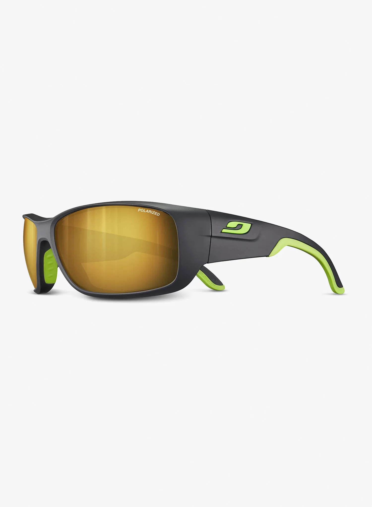 Sunčane naočale Julbo Run 2 - Spectron 3 Polarized - grey matt/lime green