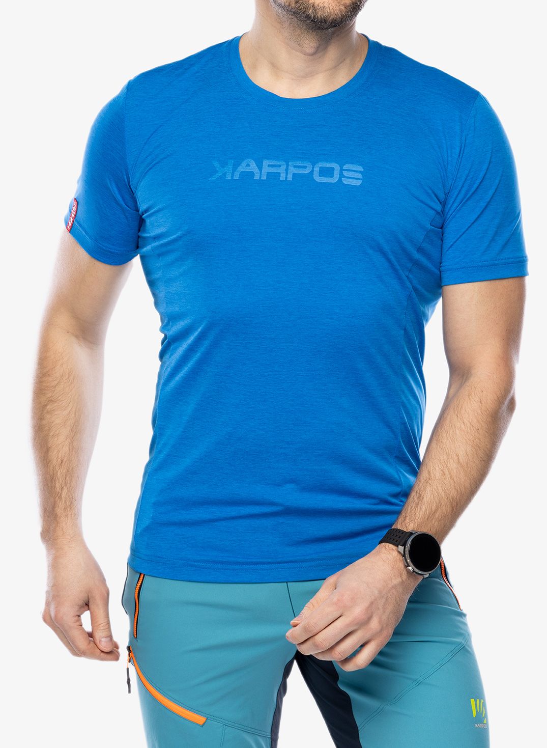 Brzosušeća majica Karpos K-Performance T-Shirt - indigo b.