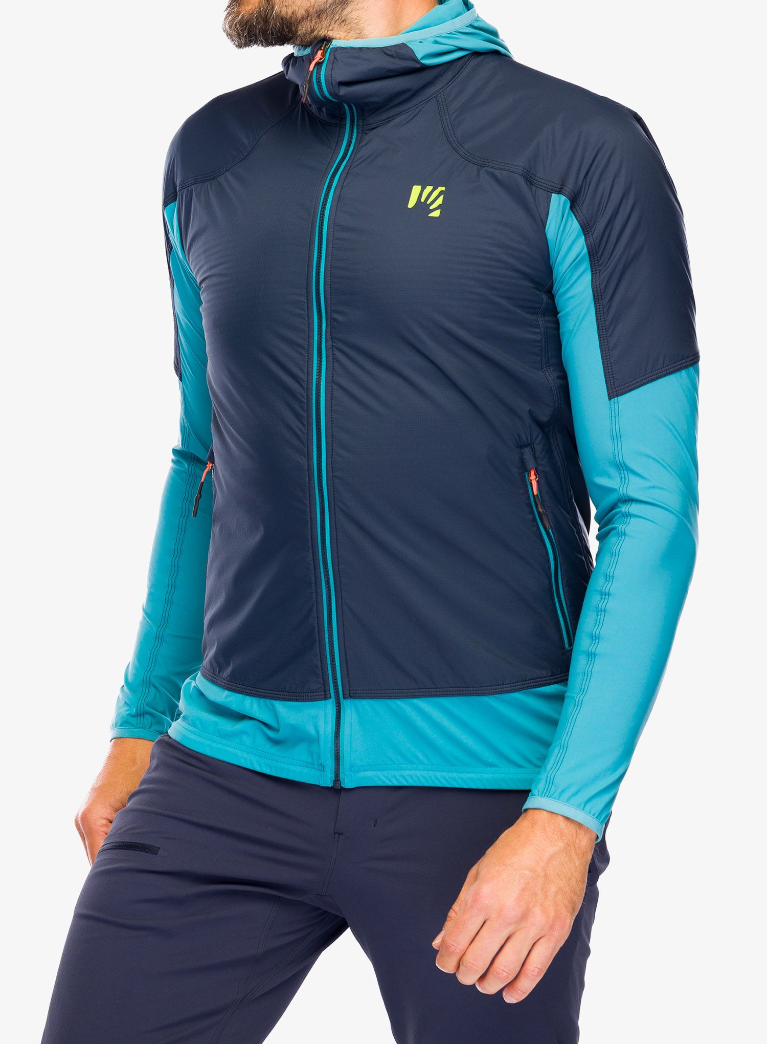 Hibridna jakna Karpos Lavaredo Jacket - outer space/larkspur