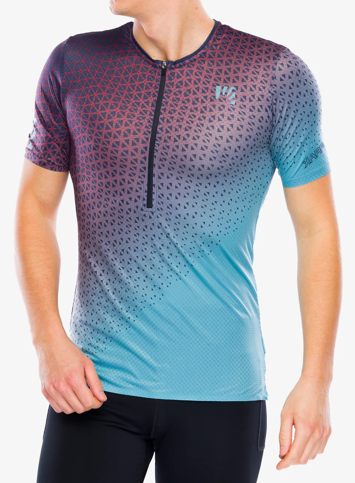 Majica za trčanje Karpos Lavaredo Ultra Tech Jersey - larkspur/outer space