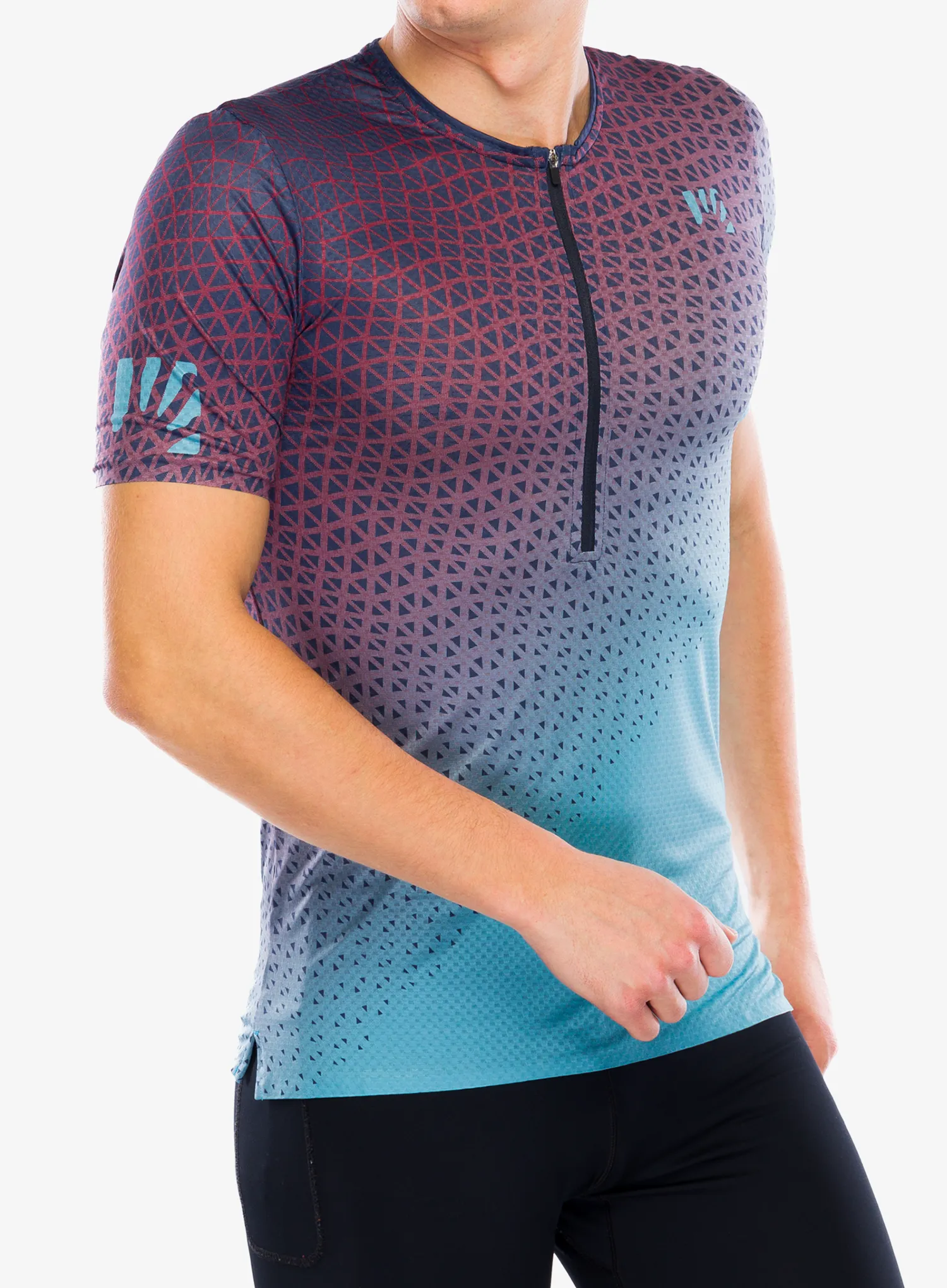 Majica za trčanje Karpos Lavaredo Ultra Tech Jersey - larkspur/outer space