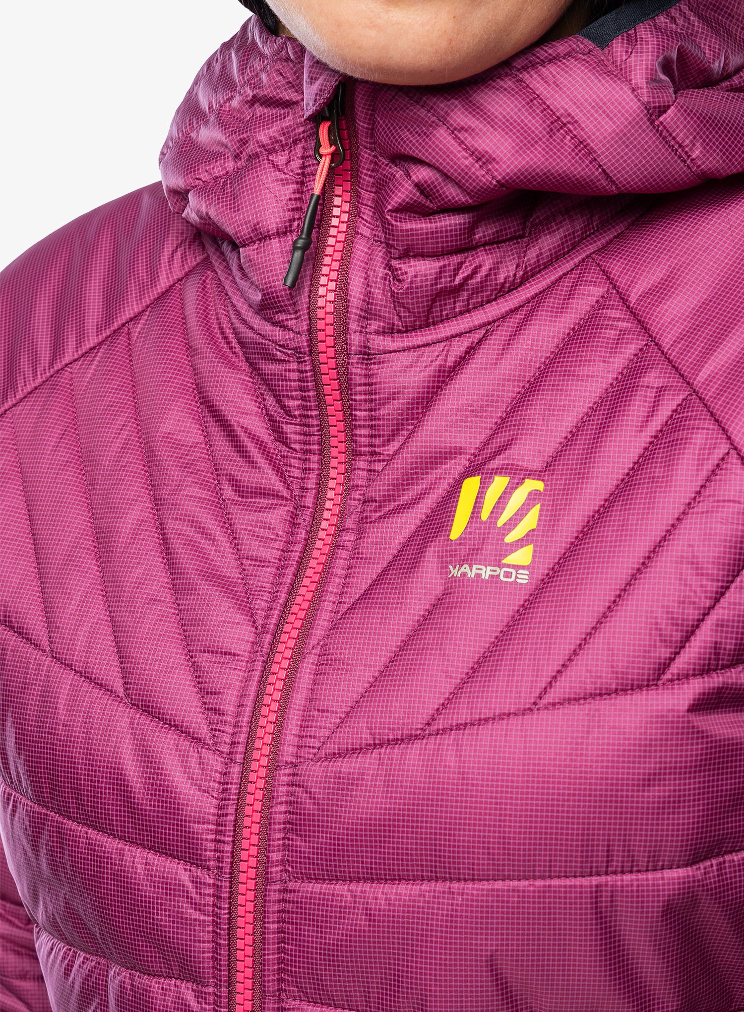 Jakna s postavom ženska Karpos Pian Longhi Jacket - boysenberry/vulcan