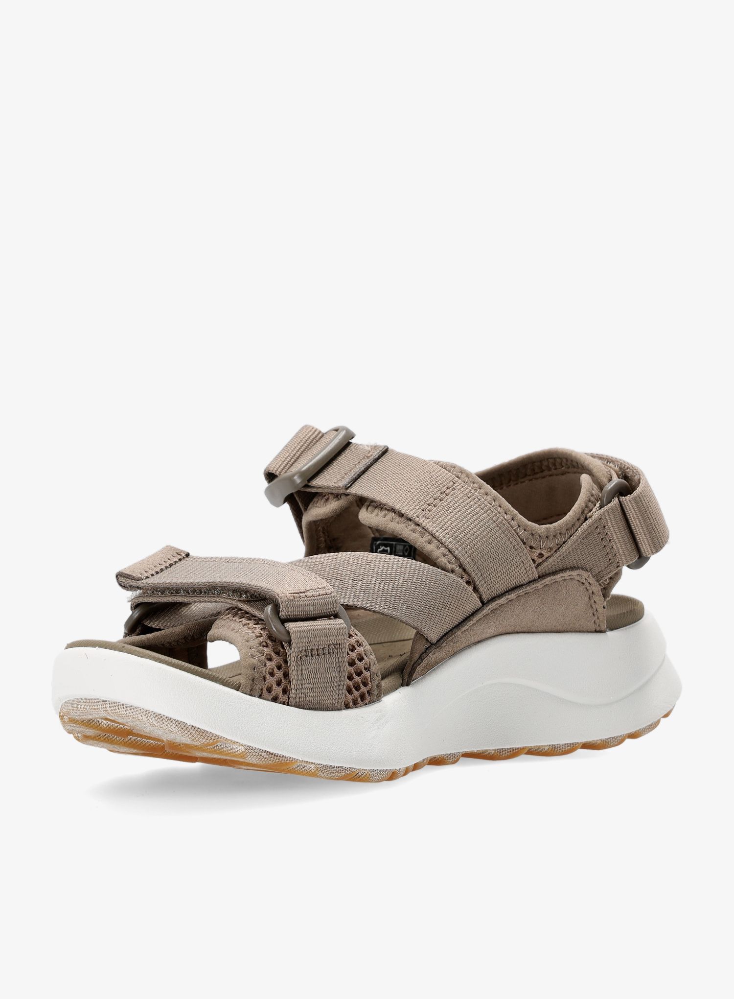 Ženske planinarske sandale Keen Elle Sport Backstrap - brindle/star white