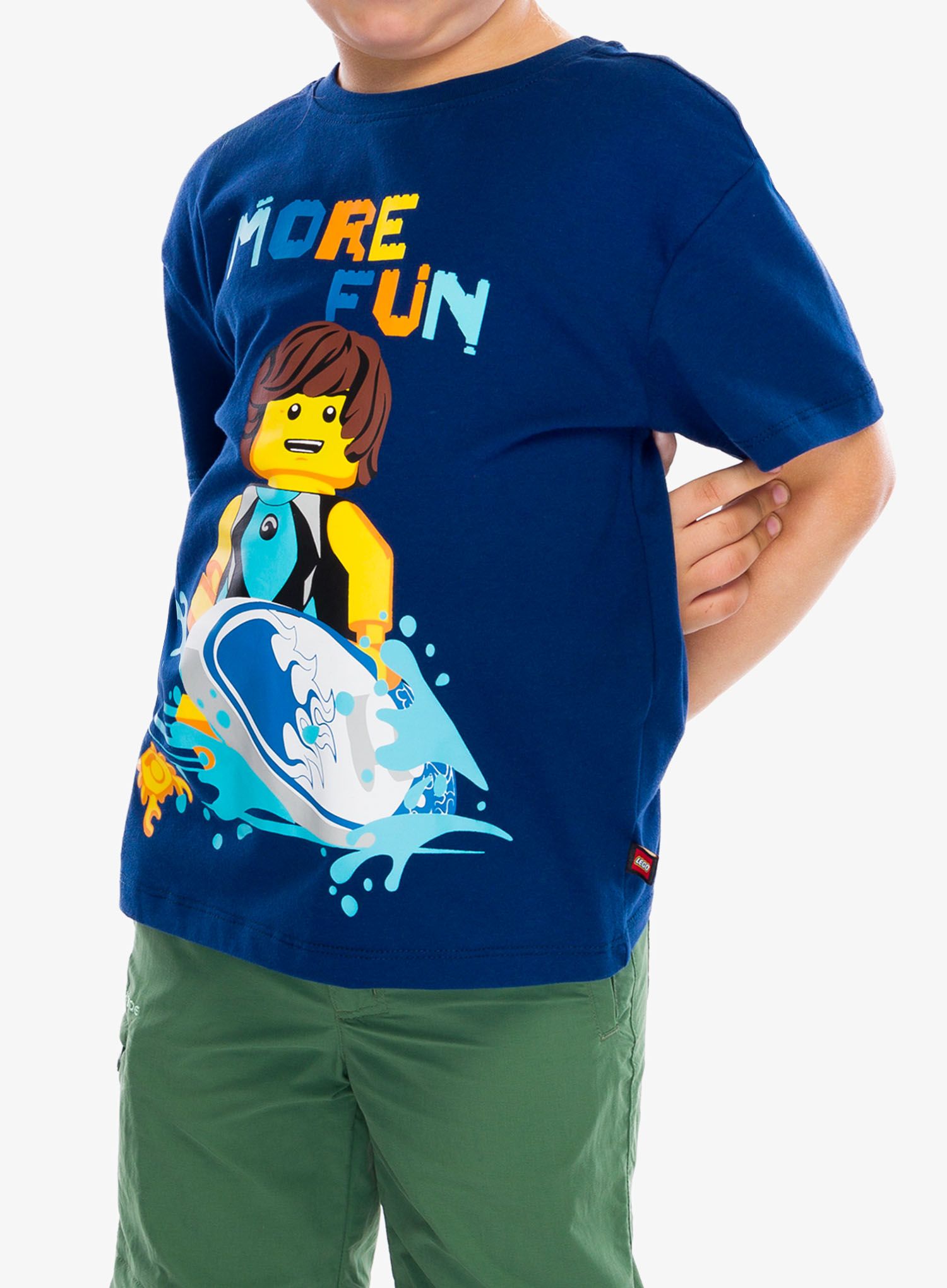 Dječja majica LEGO LW Tano 317 - dark blue
