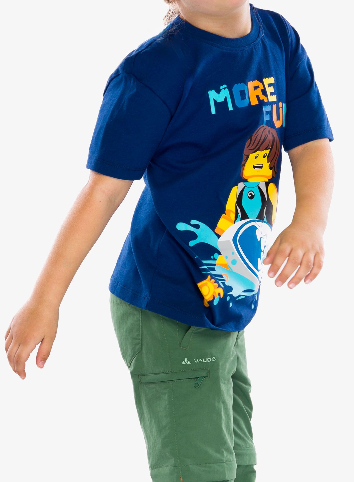 Dječja majica LEGO LW Tano 317 - dark blue