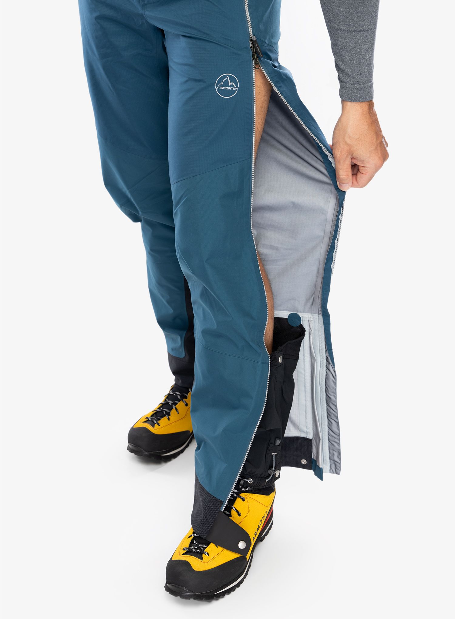 Kišne hlače La Sportiva Alpine Guide GTX Pant - storm blue